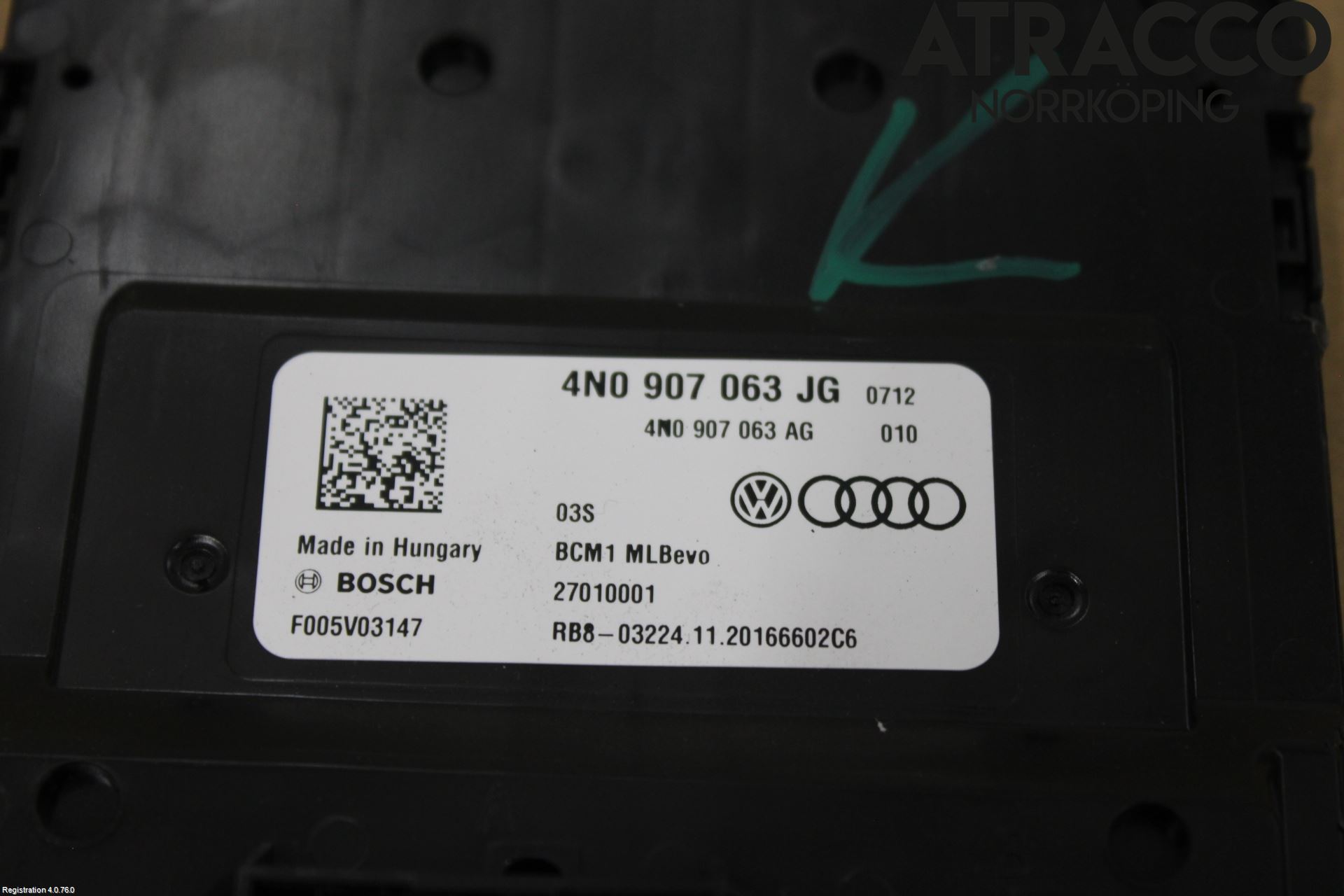 Volkswagen VW TOUAREG CR 18- Komfort Styrdon
