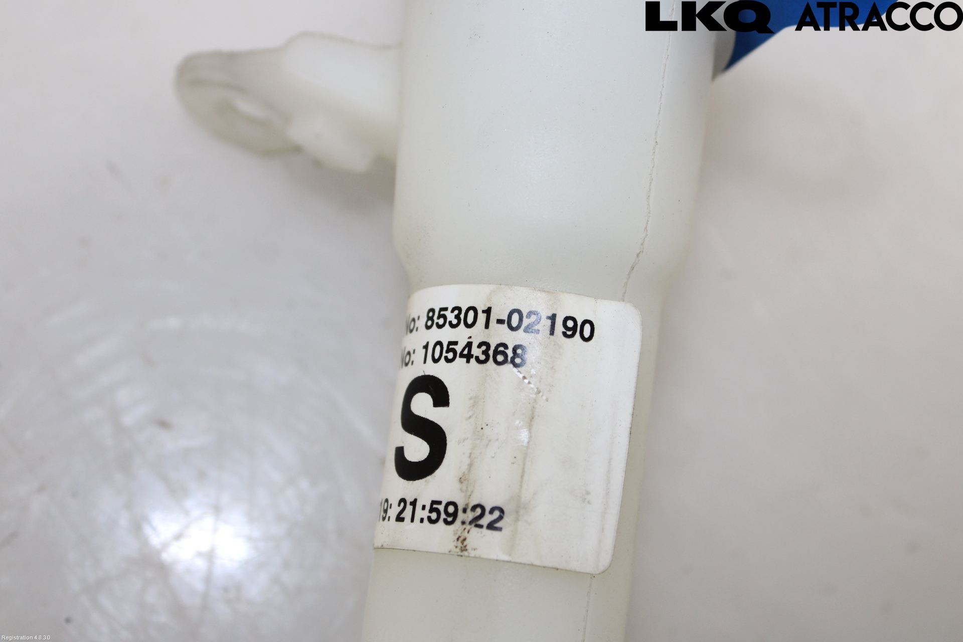 Toyota COROLLA 19- Spolartank Påfyllningsrör