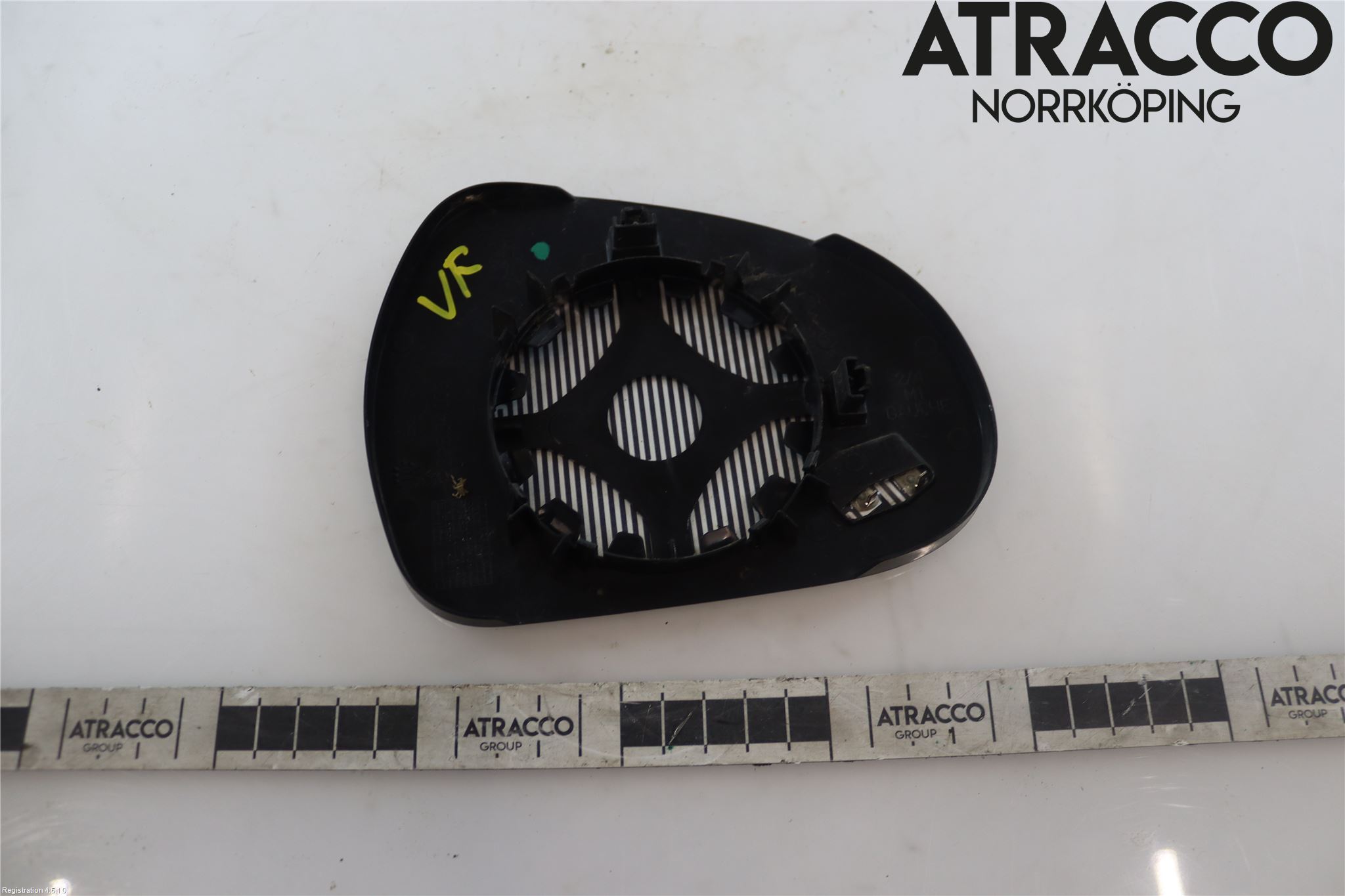 Peugeot 207 Spegelglas Vä