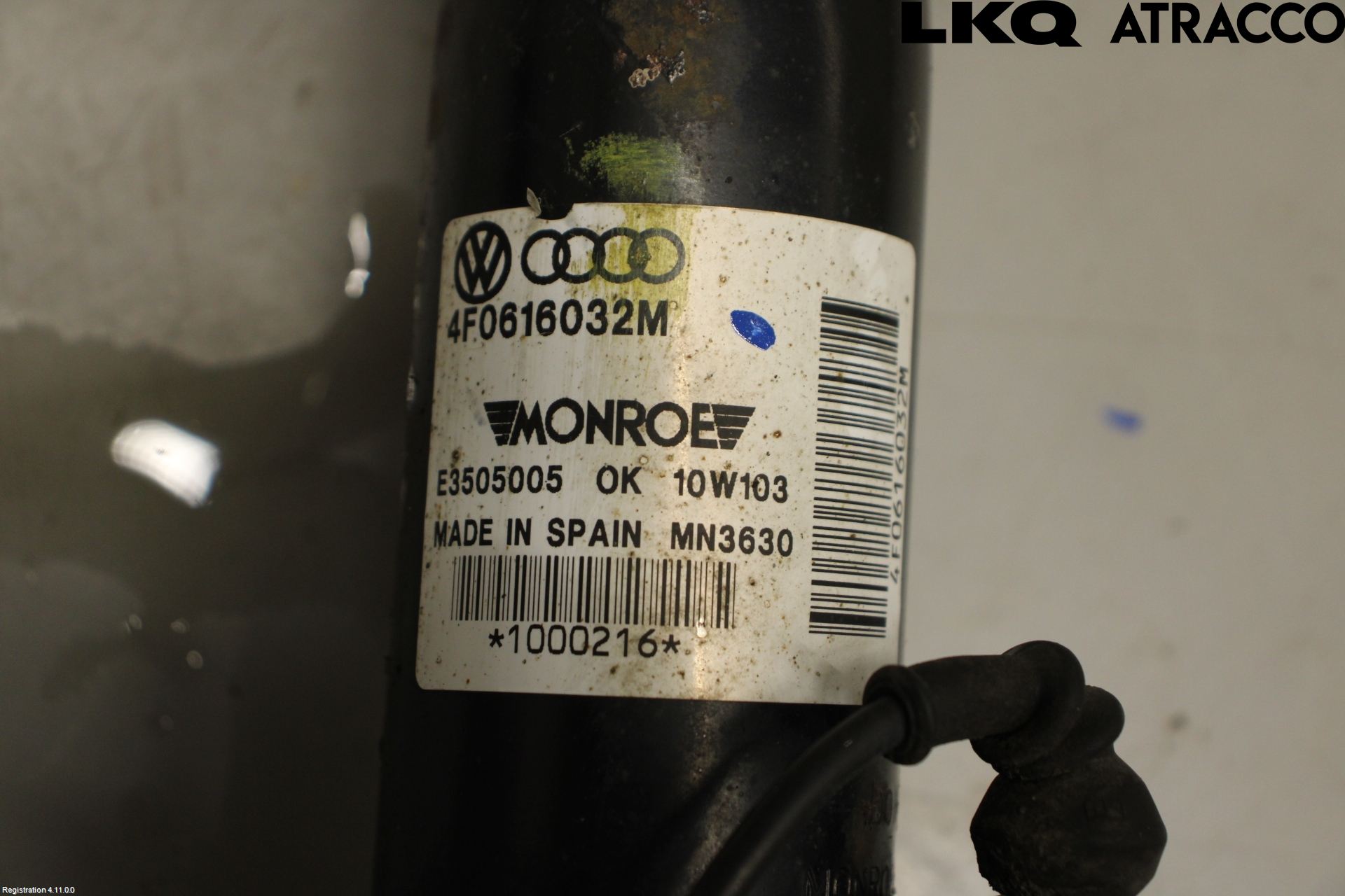 Audi A6/S6     05-11 Stötdämpare Bak