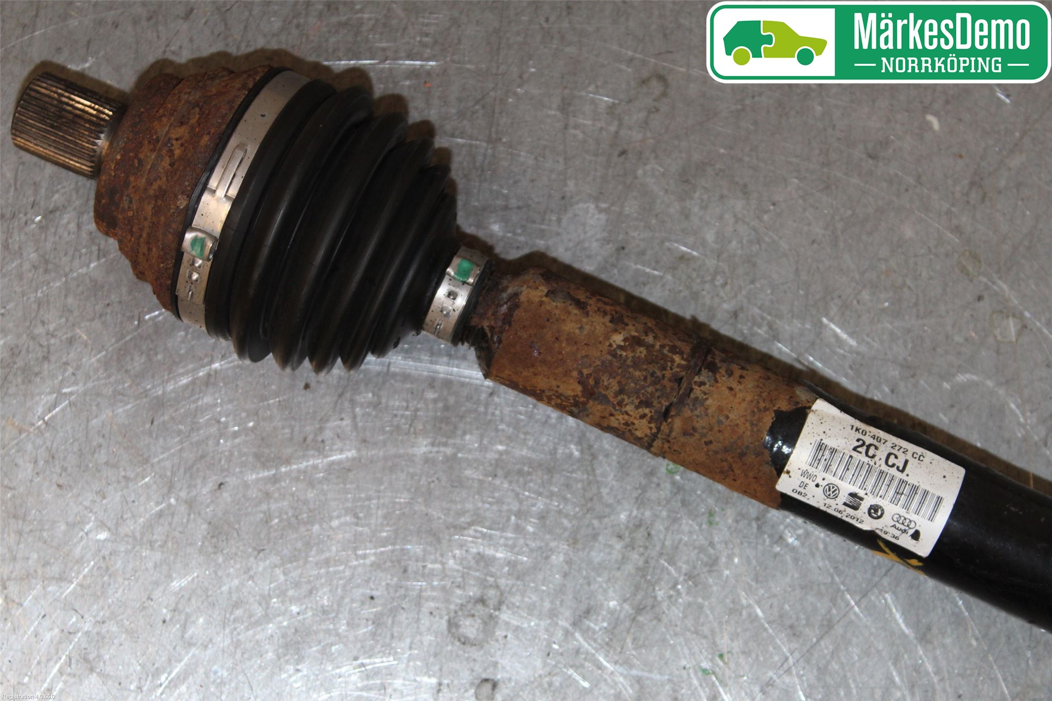 Audi A3/S3 05-13 Drivaxel Fram Höger