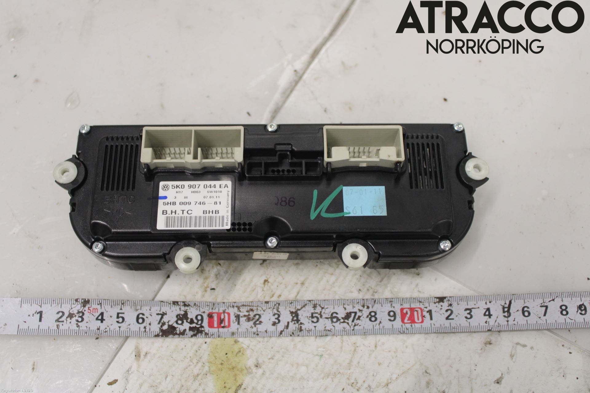 Volkswagen VW PASSAT 11-14 Värmereglage