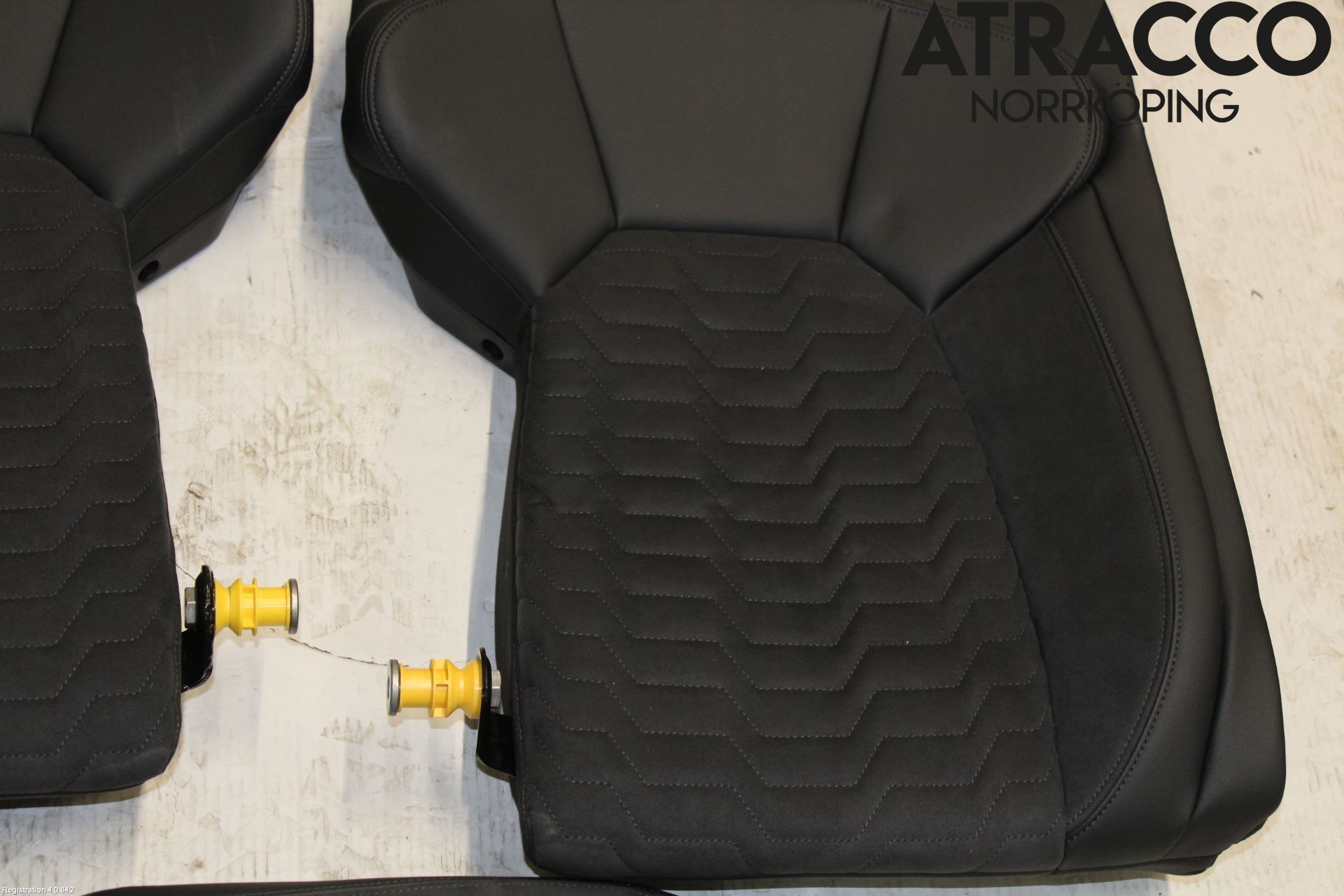 Audi E-TRON GT FW 21- Inredning Baksäte