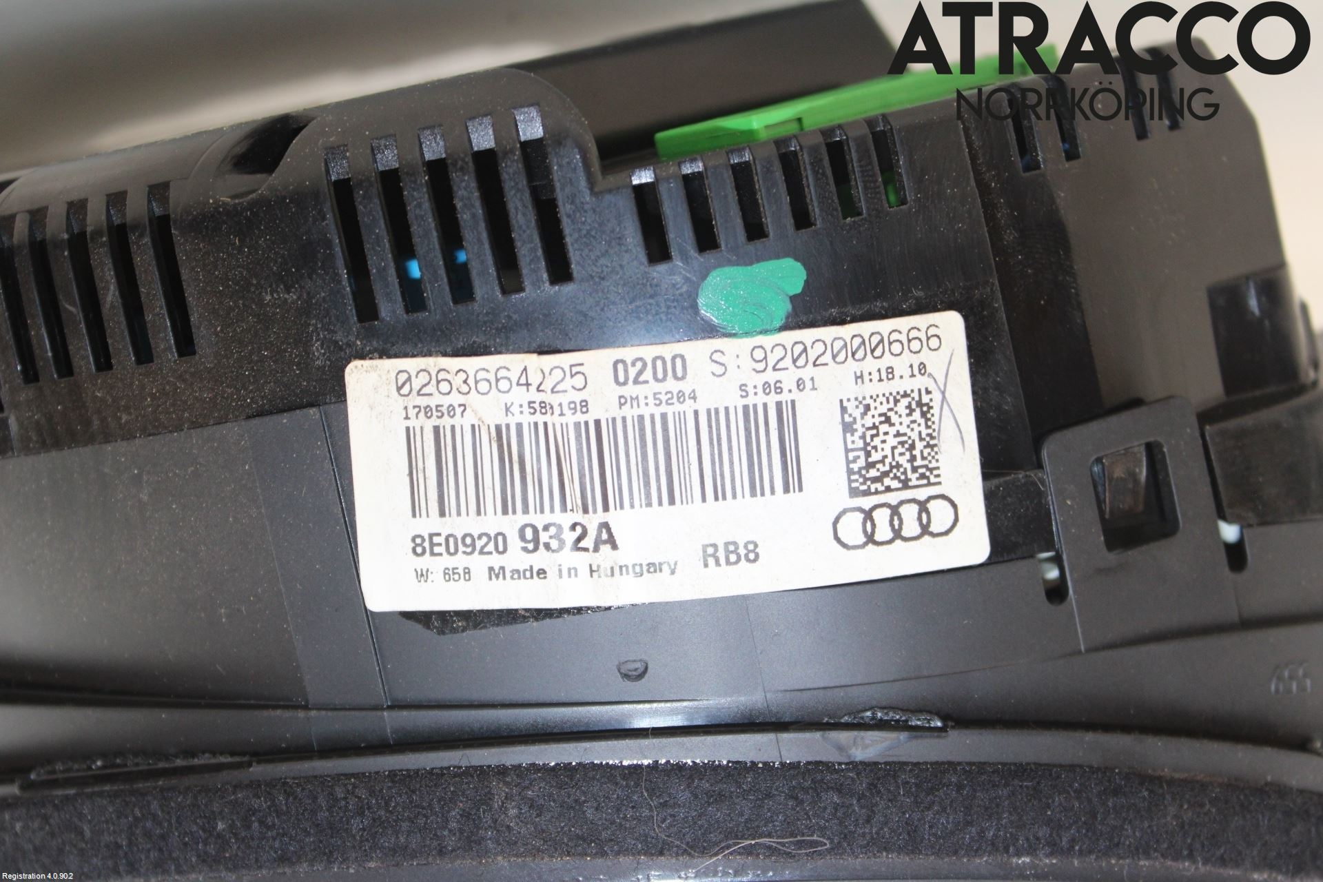 Audi A4/S4 05-07 Instrument Komb