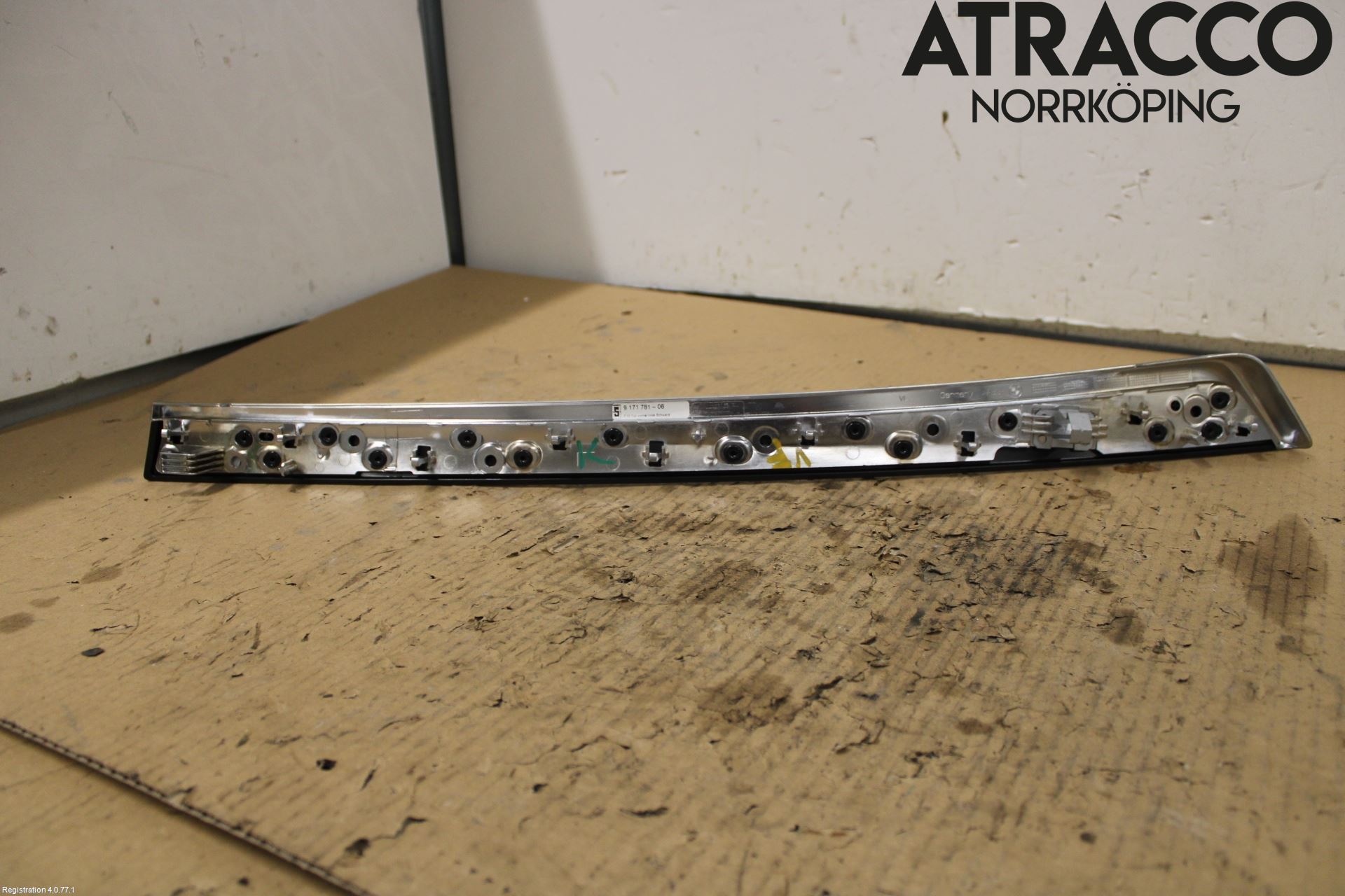 BMW 5 F10/F11/F18 09-17 Dörr Dekorlist Fram Vä