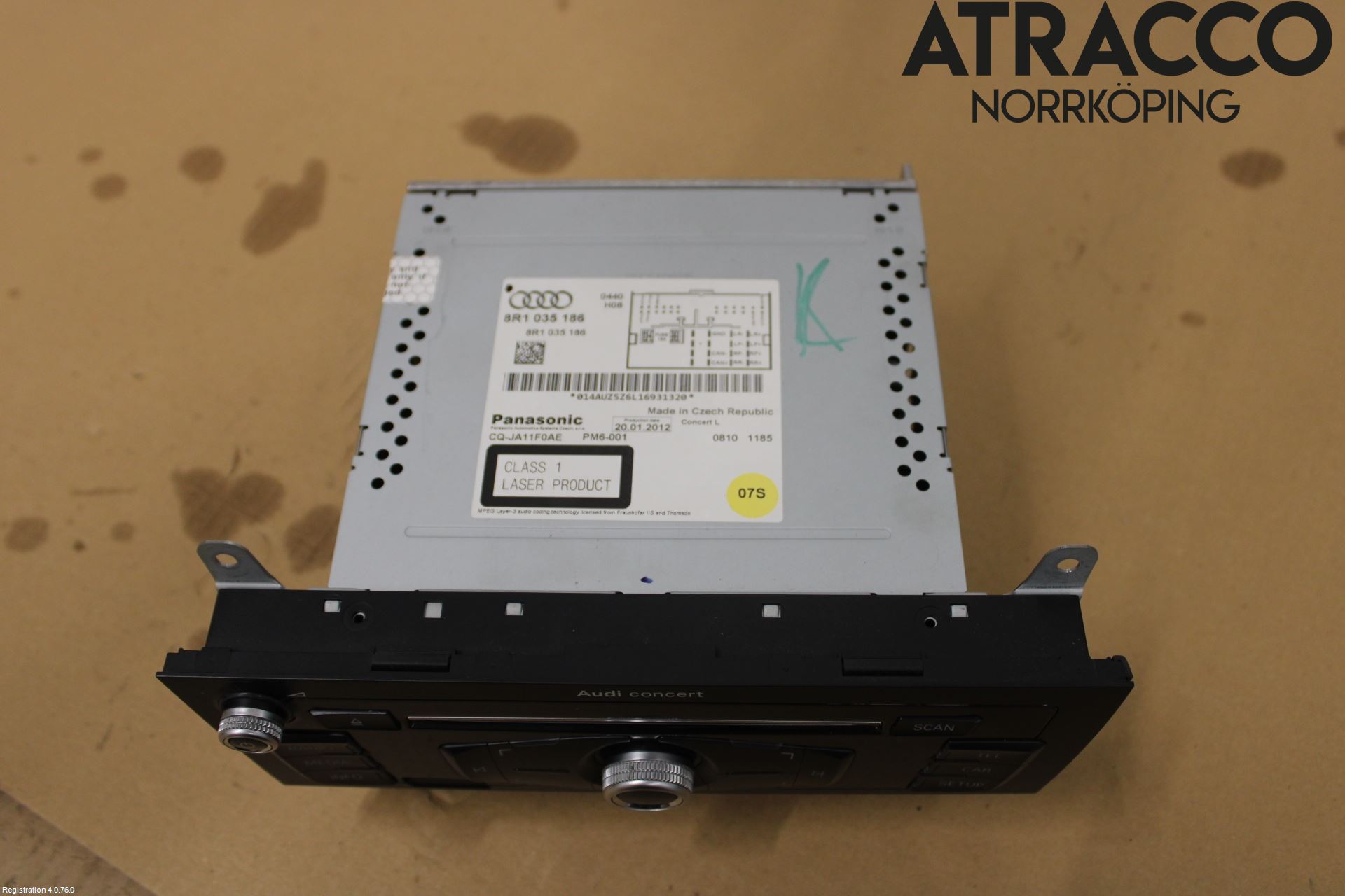 Audi A4 12-15 Cd Radio - Multimediapanel