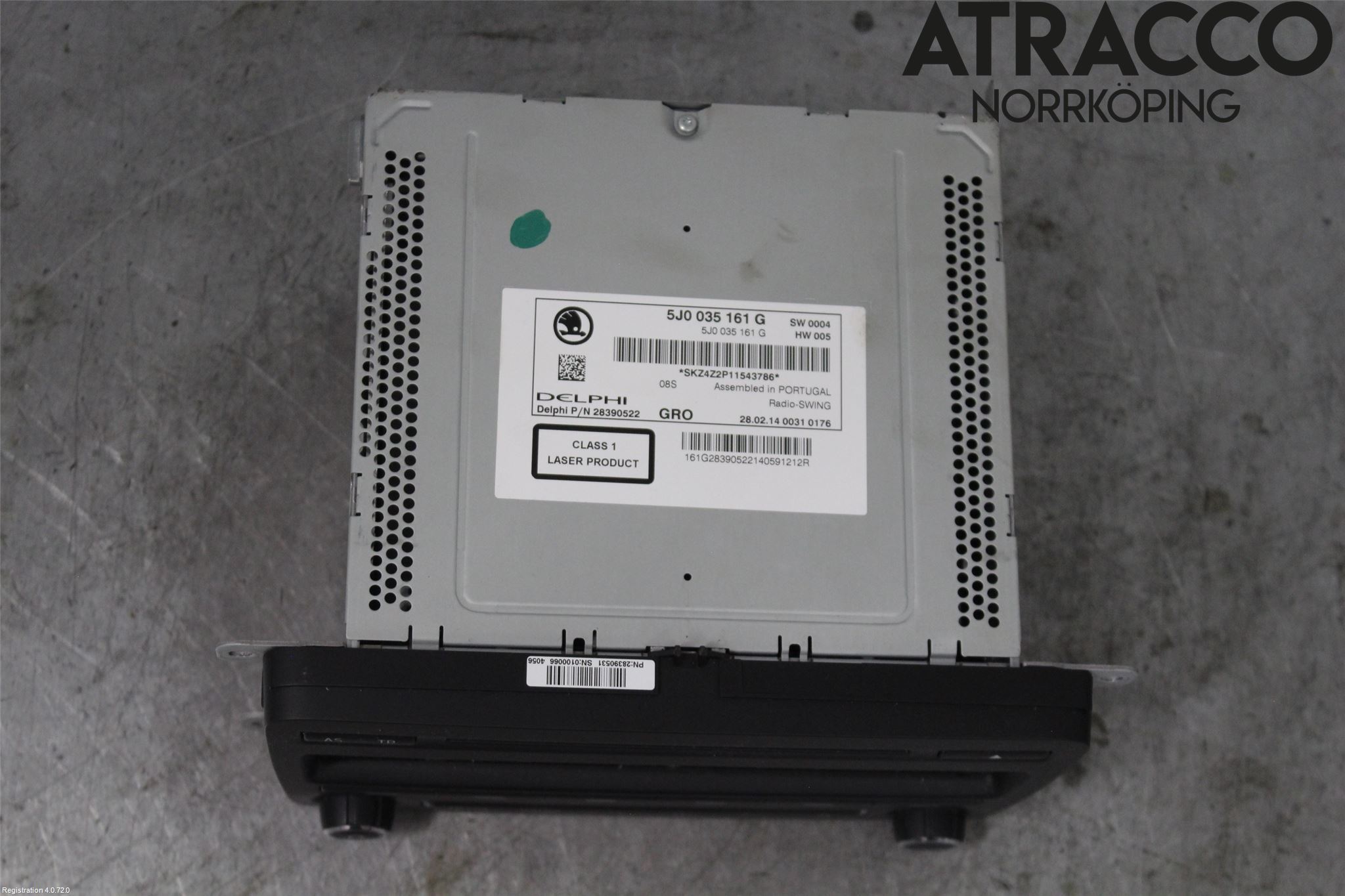 Skoda FABIA 07-14 Cd Radio - Multimediapanel