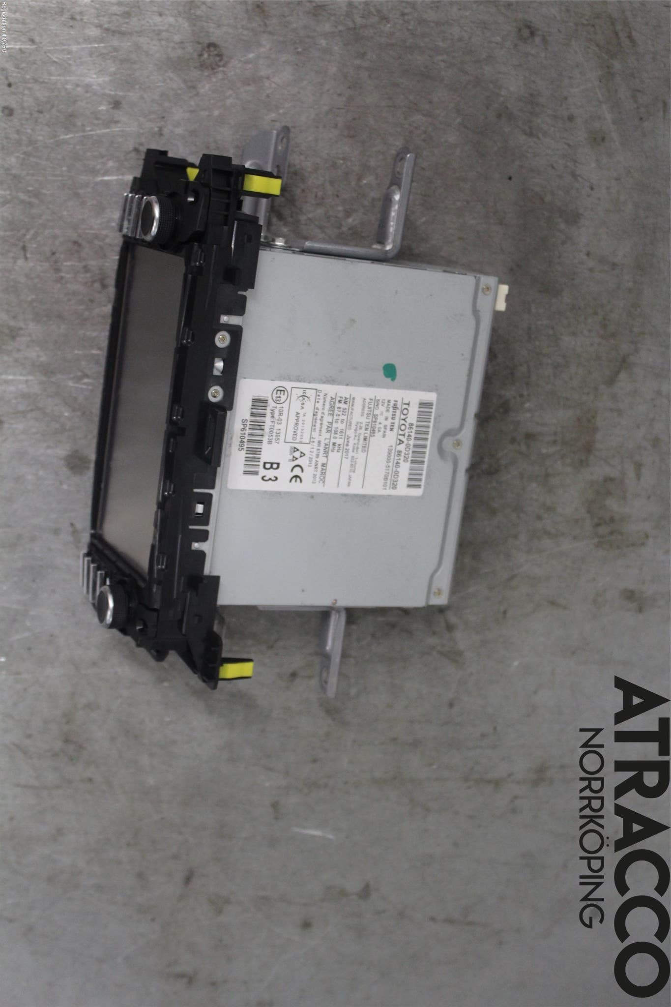 Toyota YARIS XP130 15-20 Cd Radio - Multimediapanel