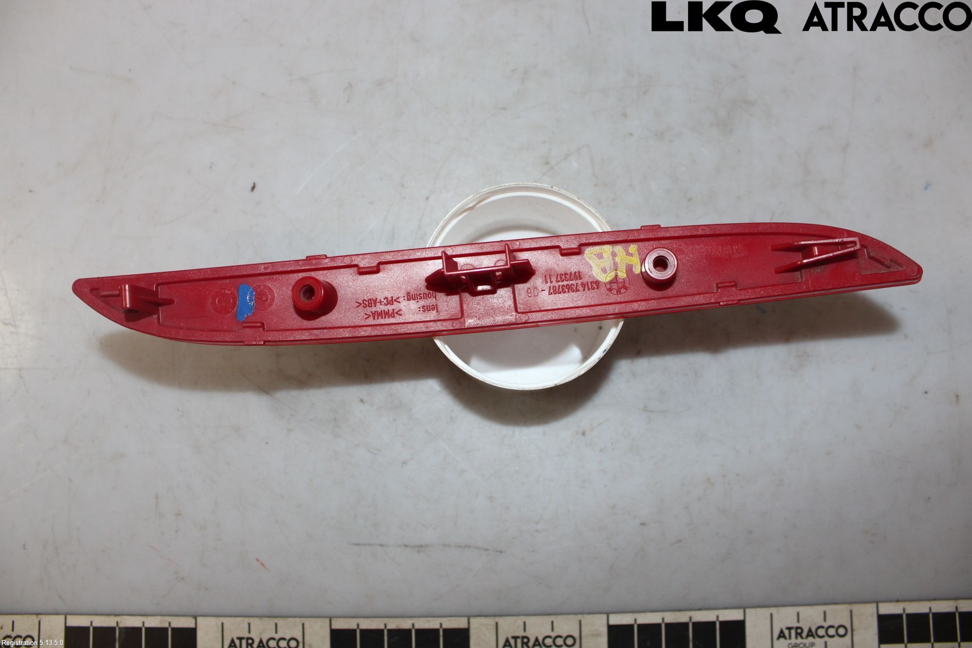 BMW 1 F20/F21 11-19 Dimljus/Reflex Bak