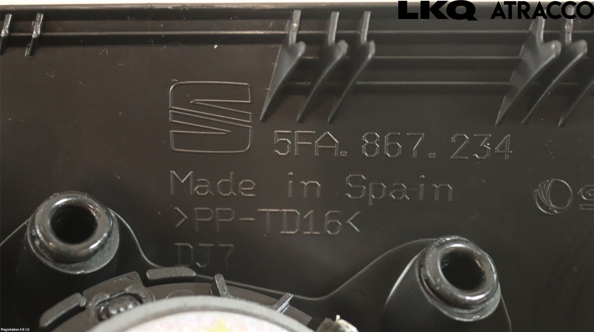 Seat LEON 20- Inr Plastd A-B-C Stolpe