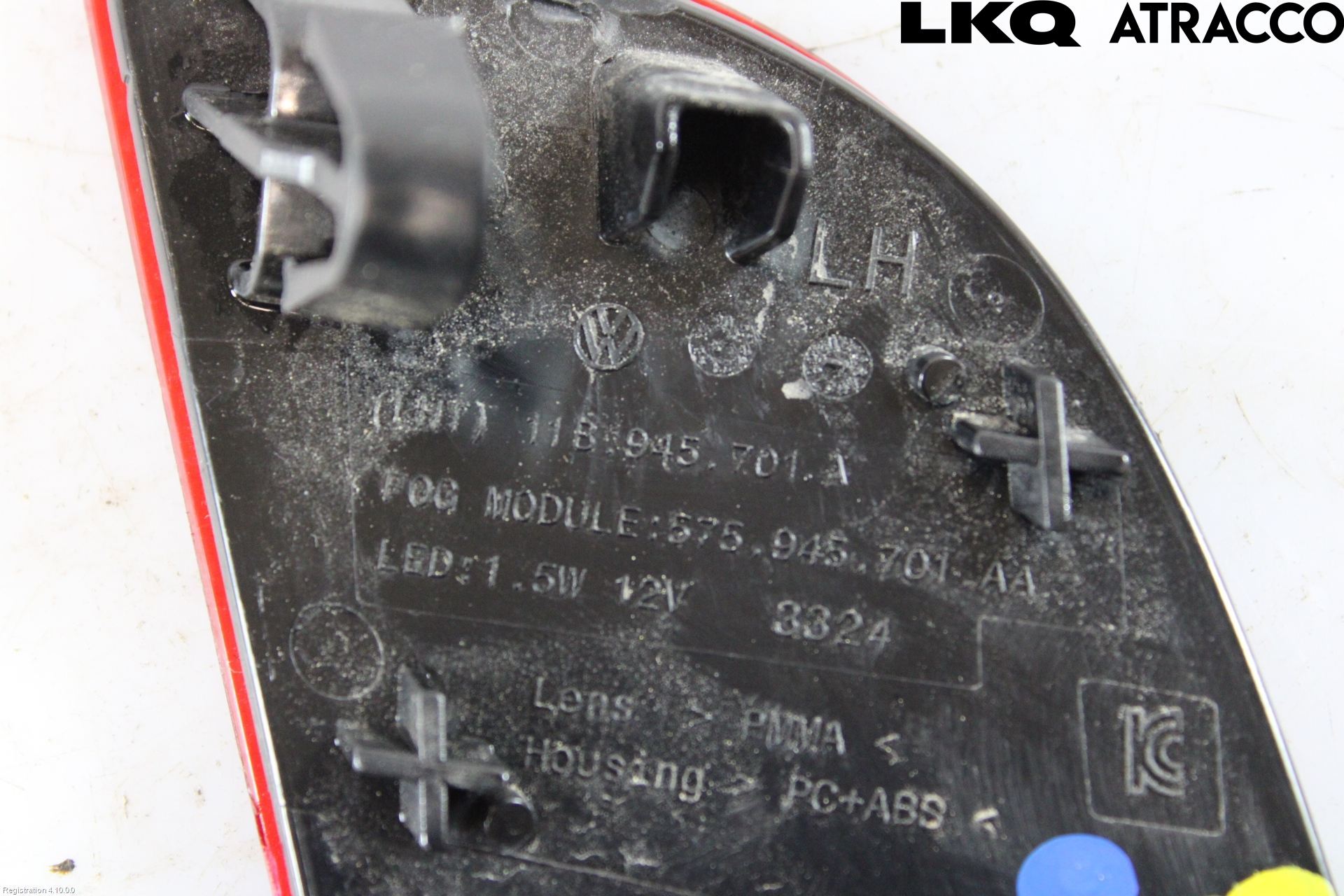 Volkswagen VW ID.4 21- Dimljus/Reflex Bak