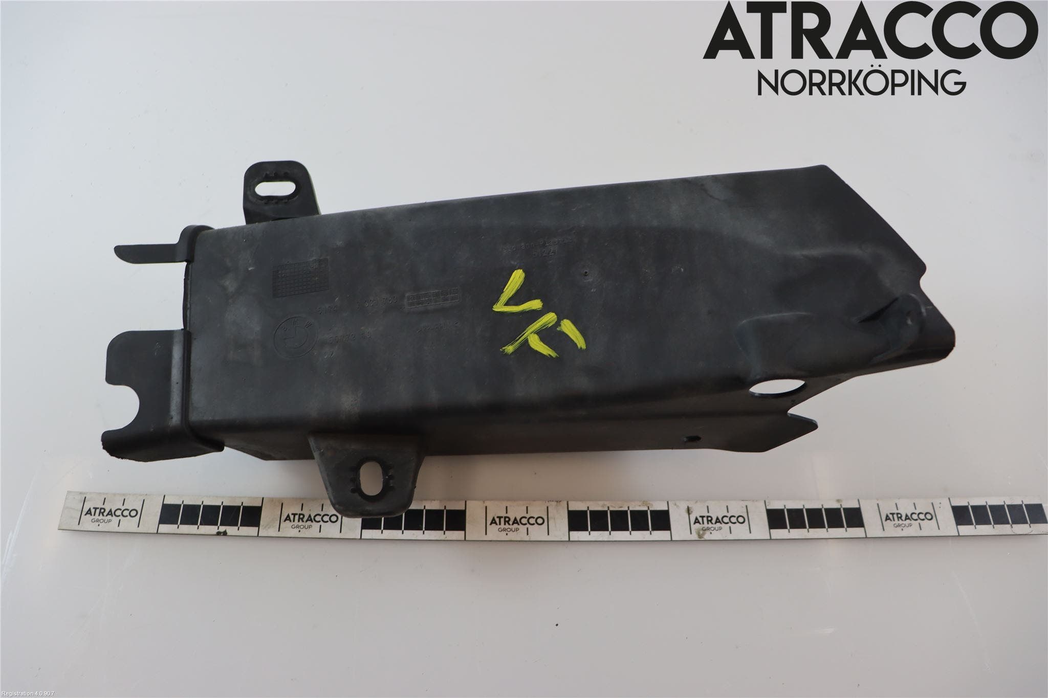 BMW 5 F10/F11/F18 09-17 Deflektor Plåt-Plast Kylning