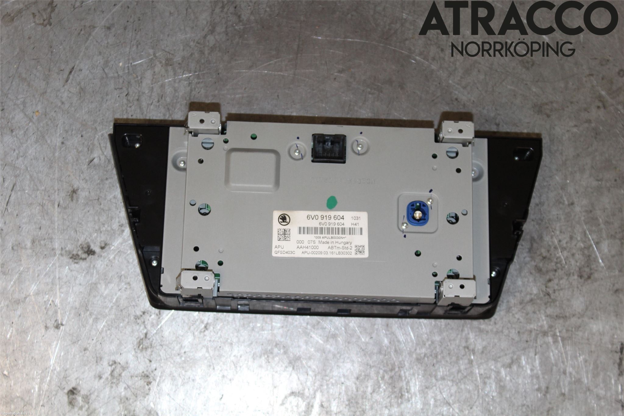 Skoda FABIA 15-21 Multifunktionsdisplay