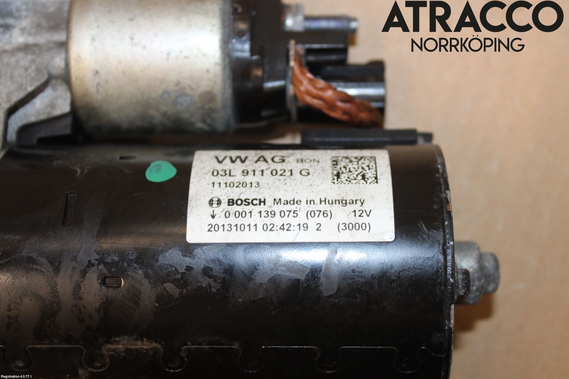 Audi A4 12-15 Startmotor Diesel