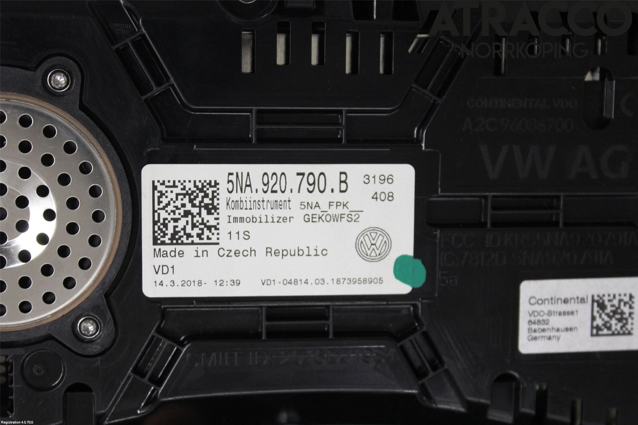 Volkswagen VW TIGUAN 16-24 Instrument Komb