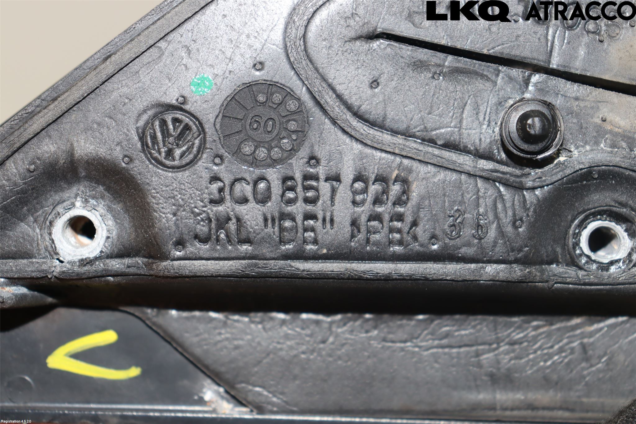 Volkswagen VW PASSAT 05-11 Spegel Yttre El Vä