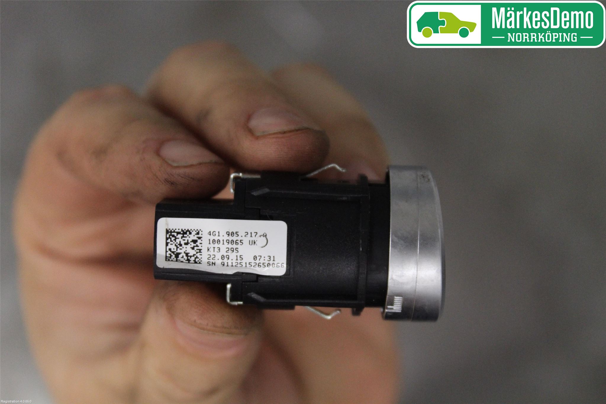 Audi A7/S7 4G 11-17 Startknapp Personbil