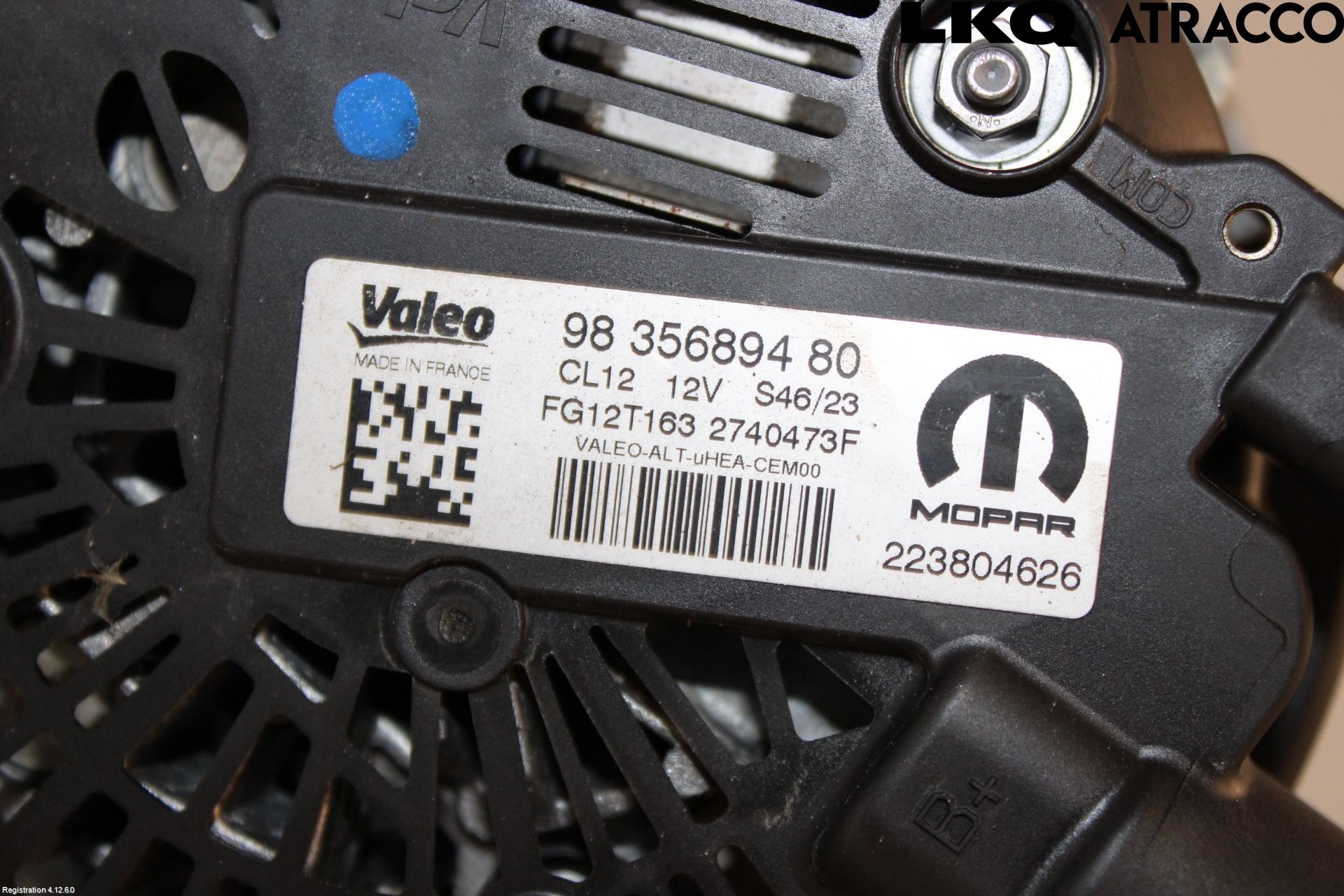 Opel MOKKA 21- Generator