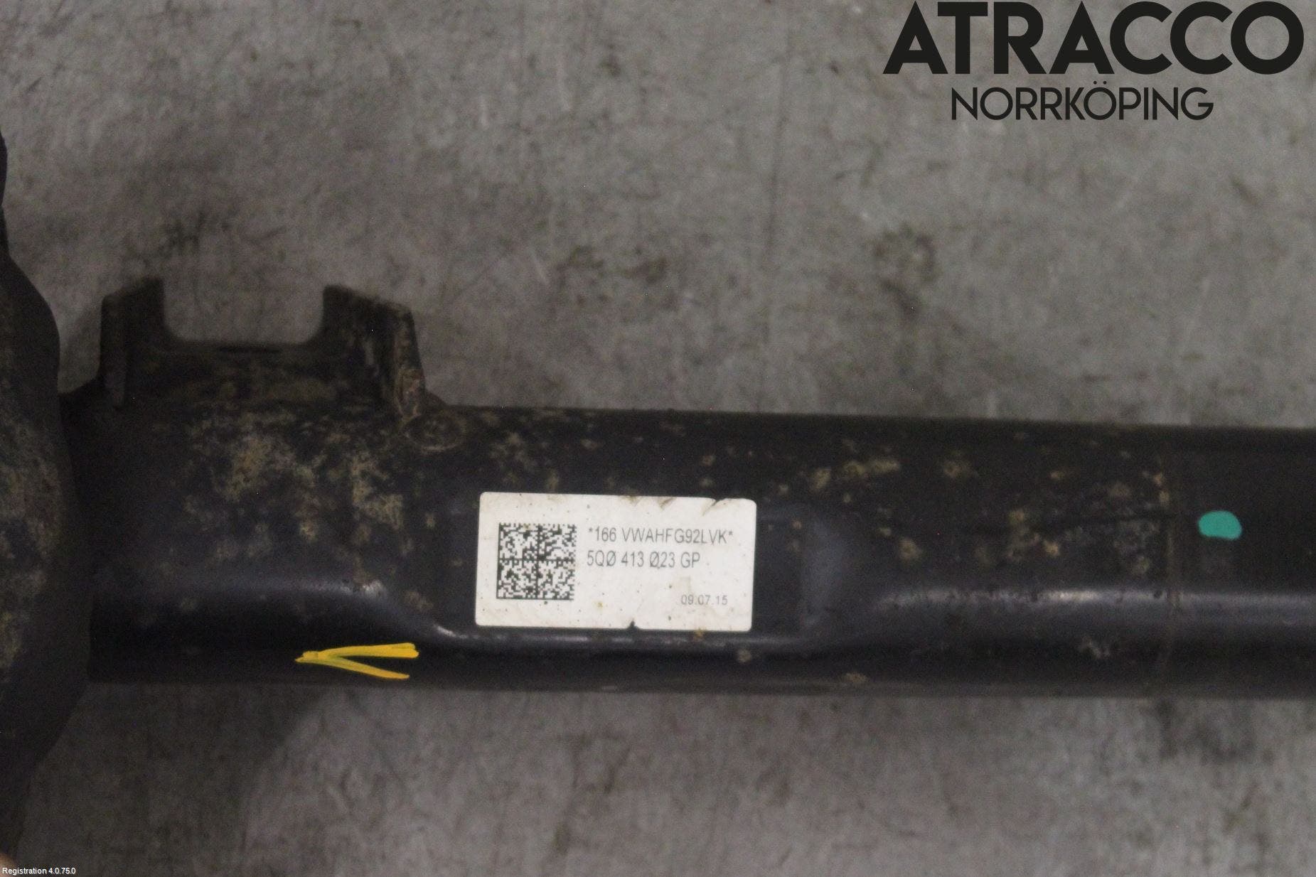 Volkswagen VW GOLF / E-GOLF VII 13-20 Fjäderben Fram Vänster