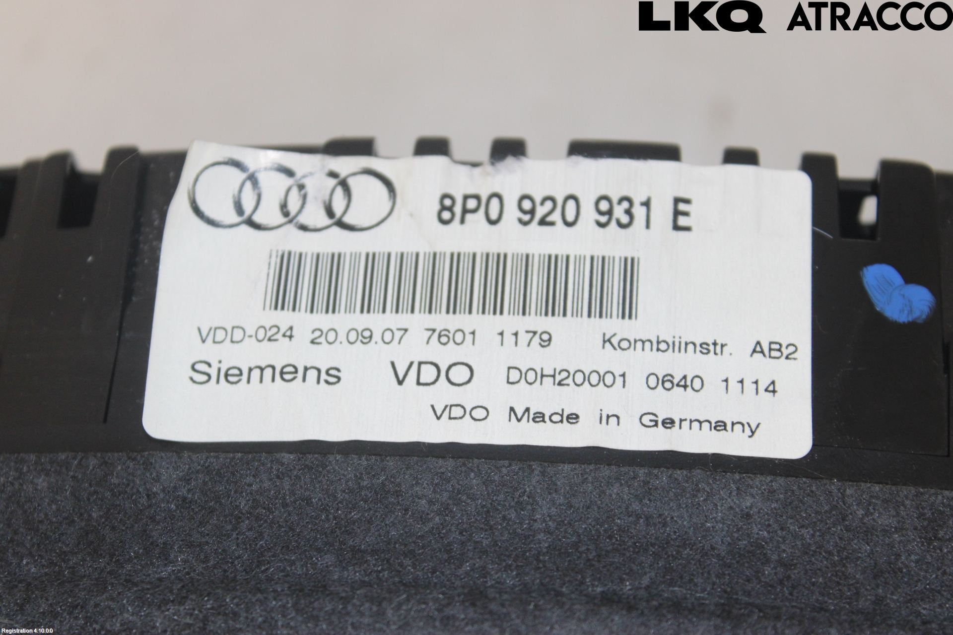 Audi A3/S3 05-13 Instrument Komb