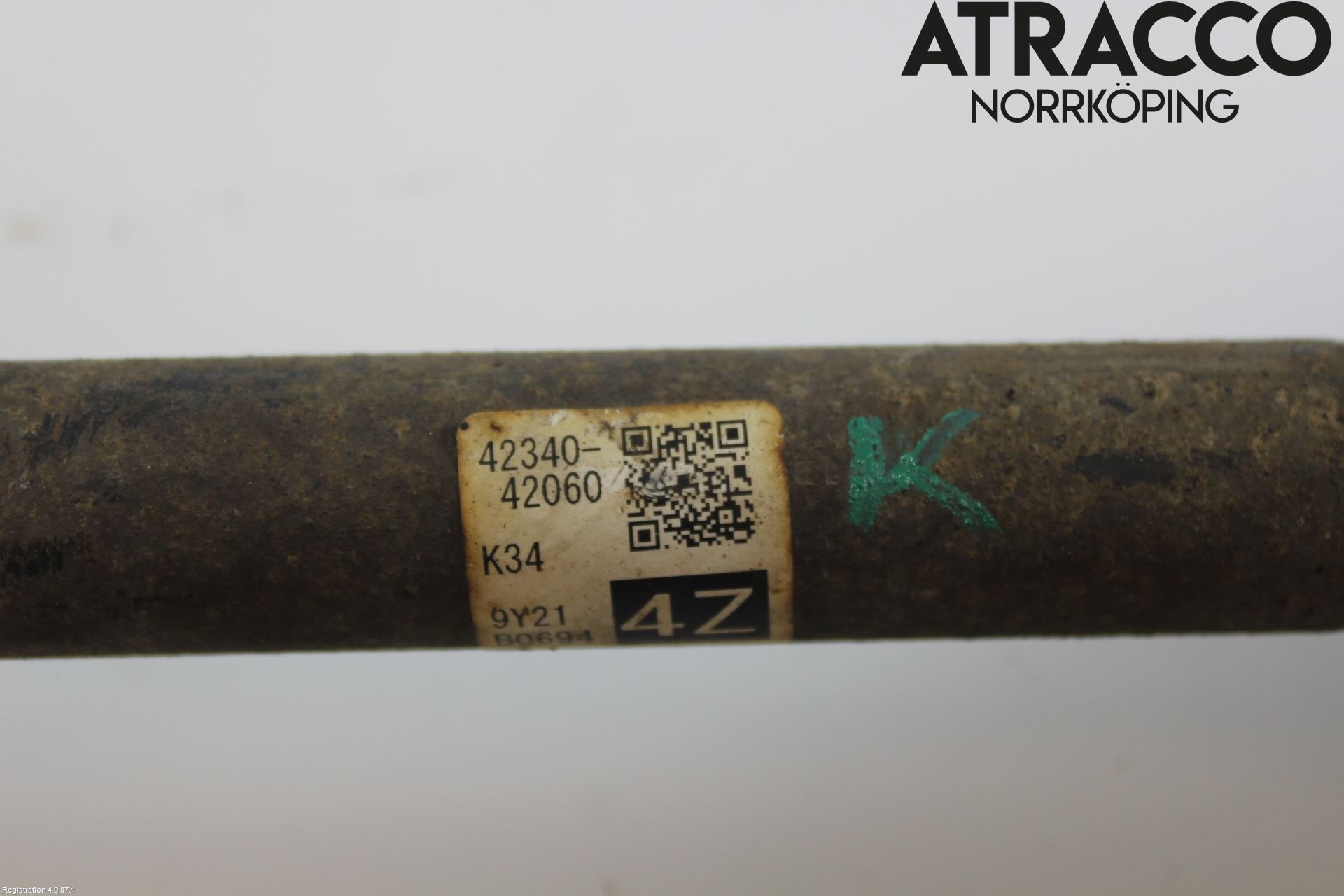 Toyota RAV4 19- Drivaxel Bak Vänster