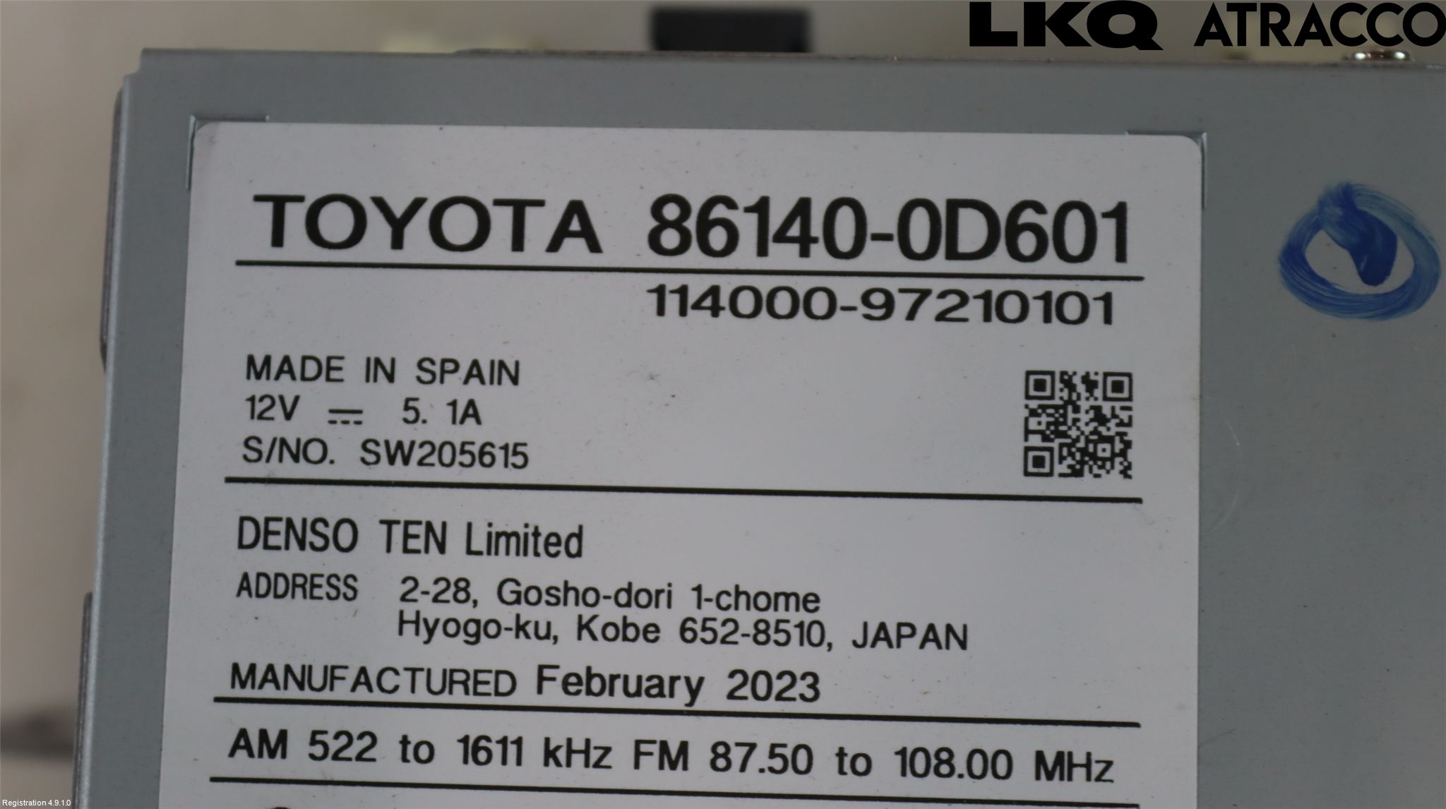 Toyota YARIS CROSS XP21 21- Cd Radio - Multimediapanel