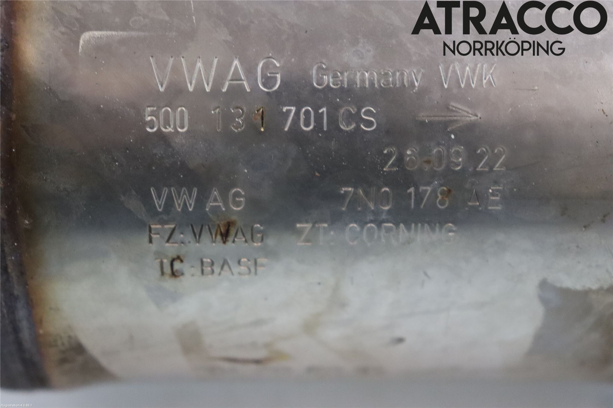 Audi Q3 F3 19- Katalysator