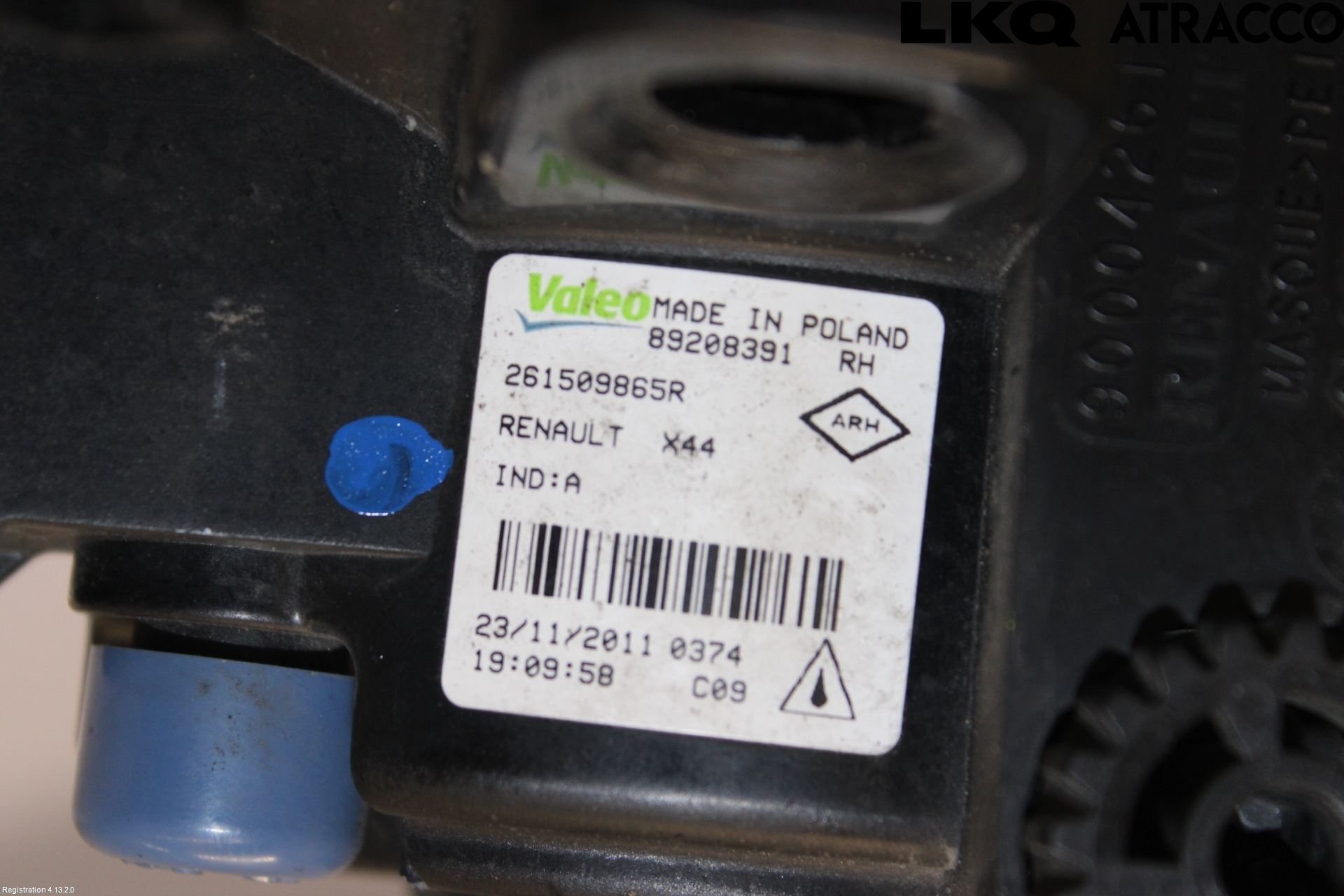 Renault TWINGO II 07-16 Dimljus-Varselljus Fram