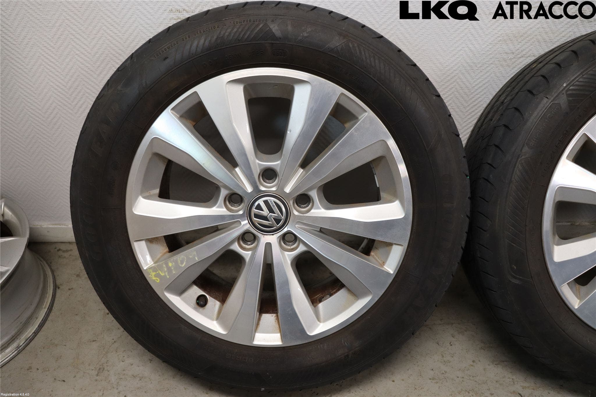 Volkswagen VW GOLF / E-GOLF VII 13-20 Sommardäck Alumfälg 4St