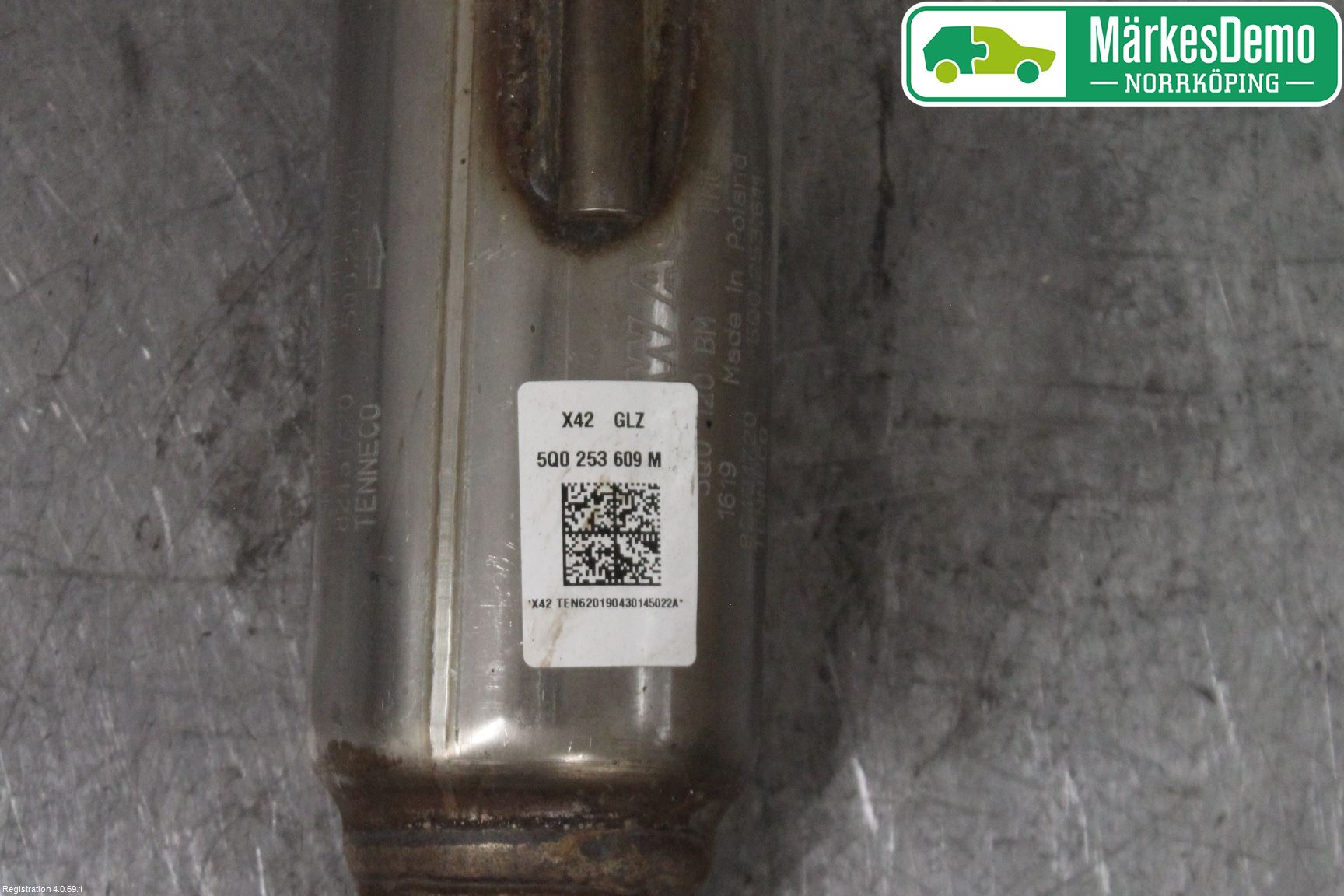 Seat LEON 13-20 Avgas Bakre Dämpare