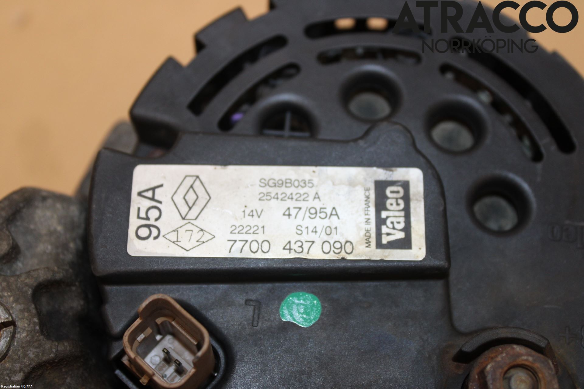 Renault CLIO II 01-08 Generator