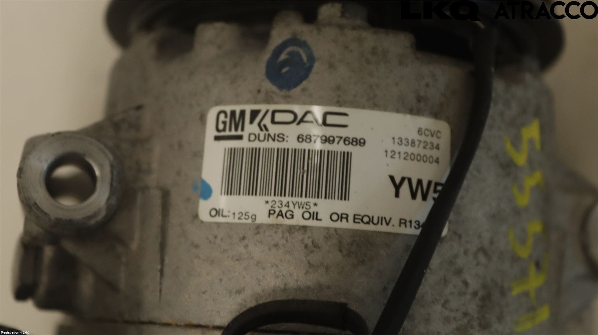 GM CHEVROLET CRUZE Ac Kompressor