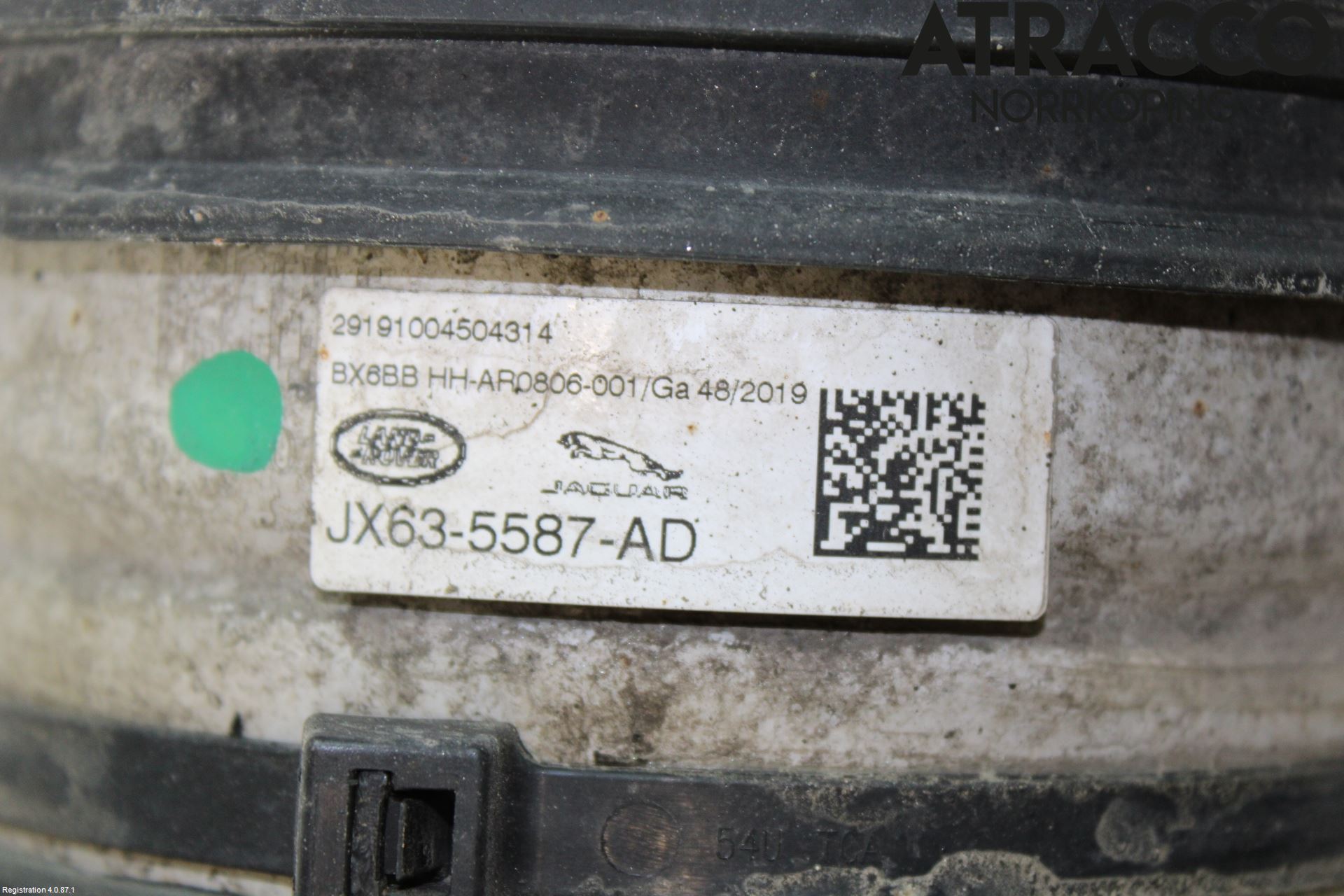 Jaguar XF (X260) 16-24 Kompressor Stöt-Fjädring