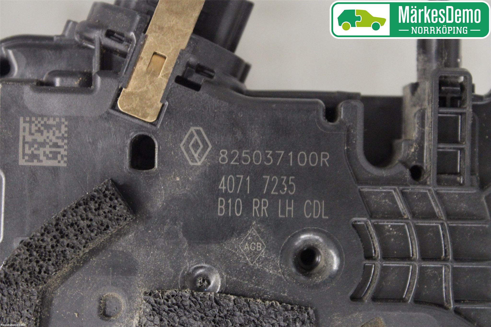 Renault ZOE/E-TECH 13- Låskista-Dörrlås