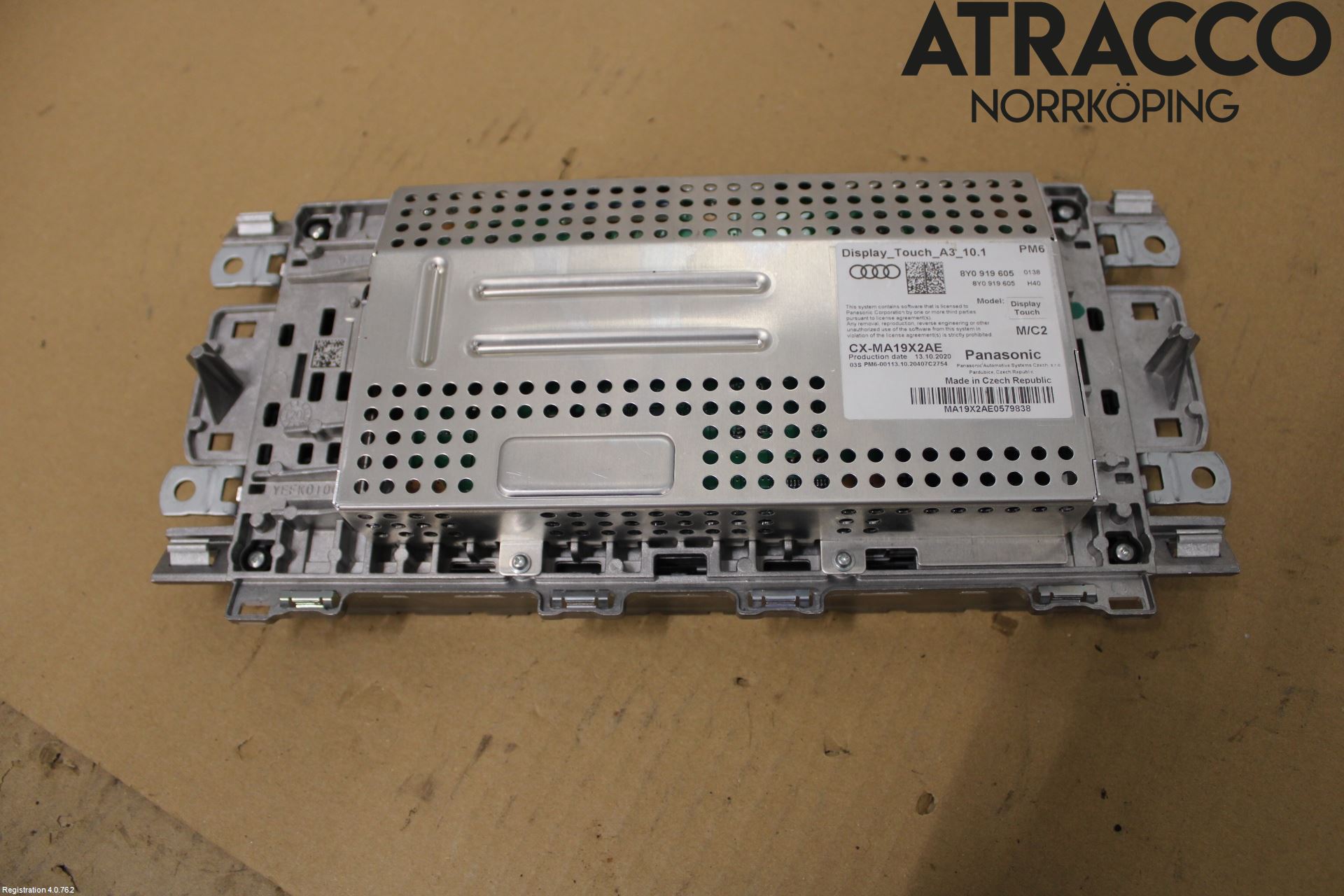 Audi A3/S3 8Y 21- Bildskärm