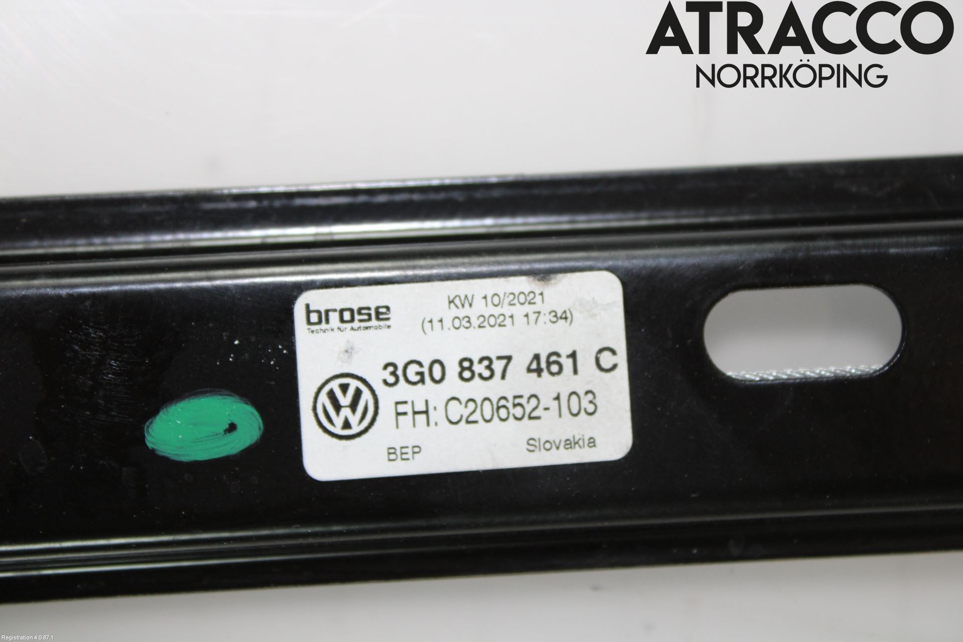 Volkswagen VW PASSAT 20-24 Fönsterhiss El Kompl
