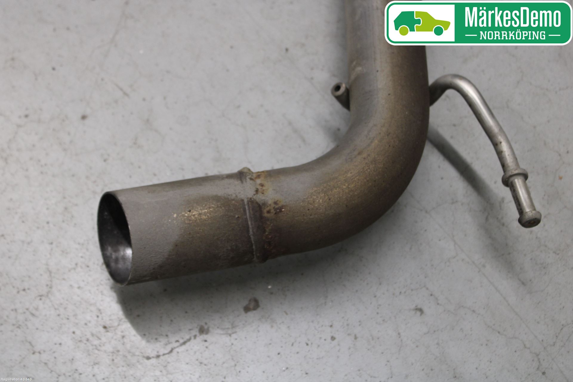 Volkswagen VW GOLF VI 09-13 Avgas Bakre Dämpare