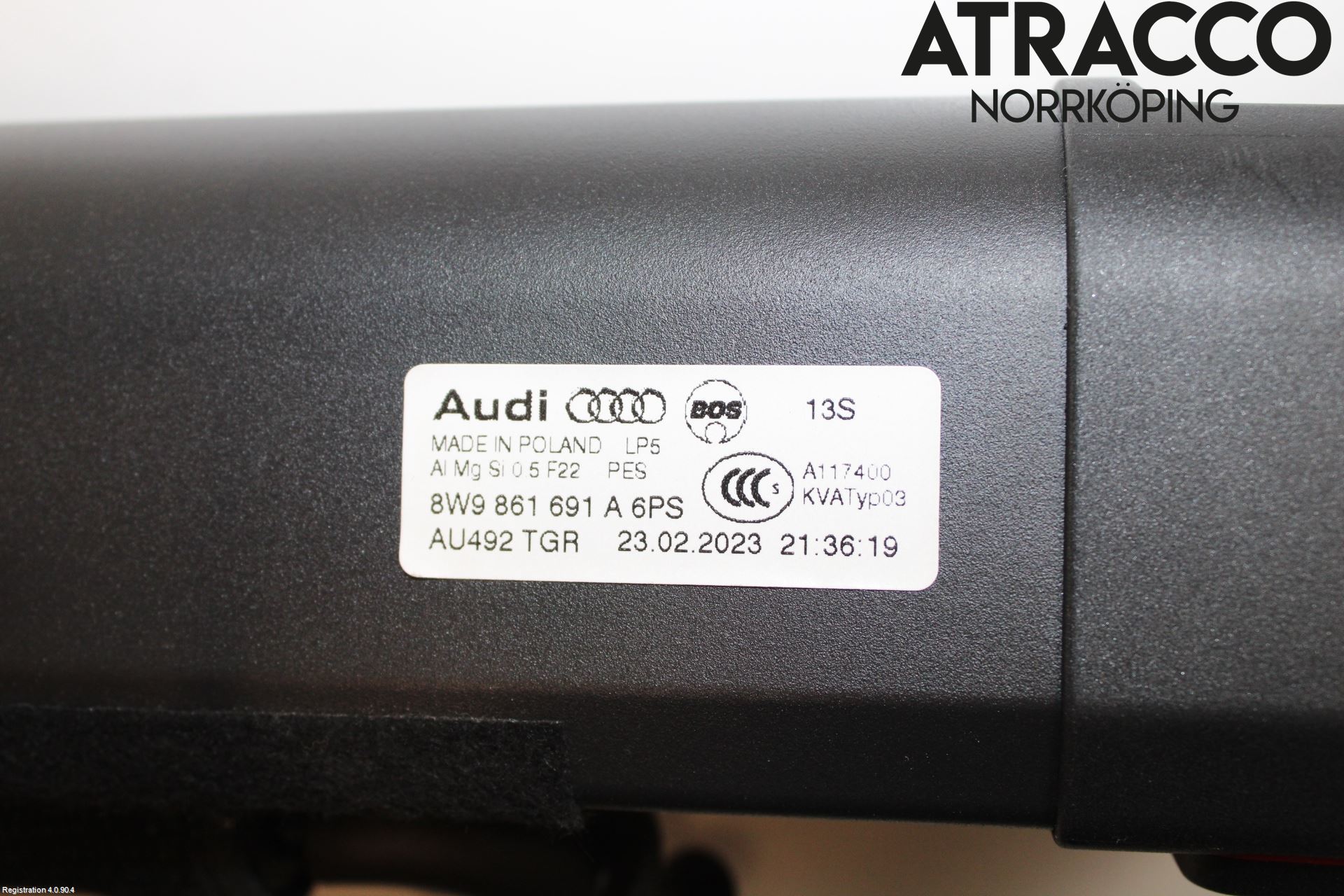 Audi A4/S4 B9 20- Lastnät