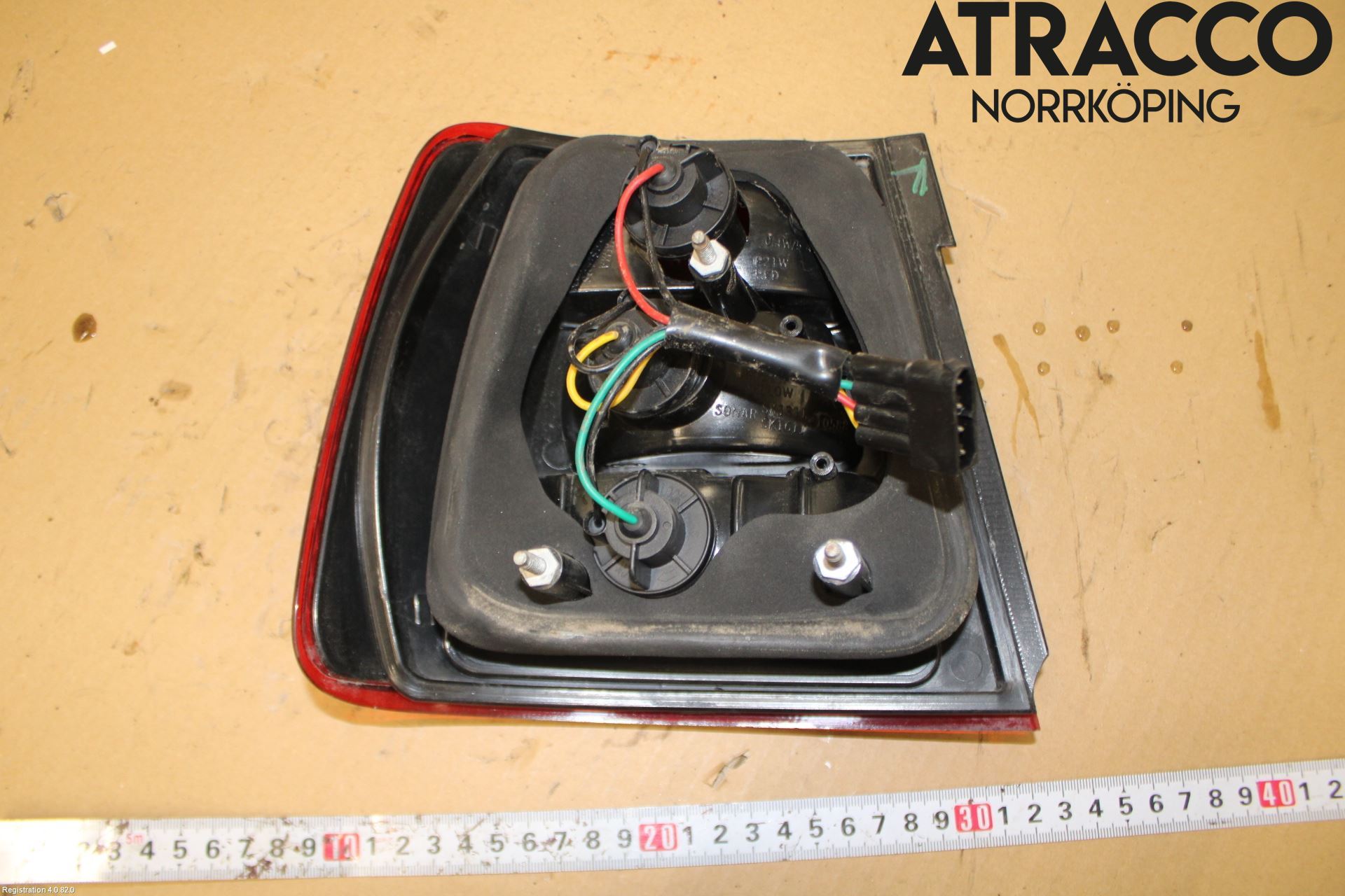 BMW 5 E34      88-96 Bakljus Höger