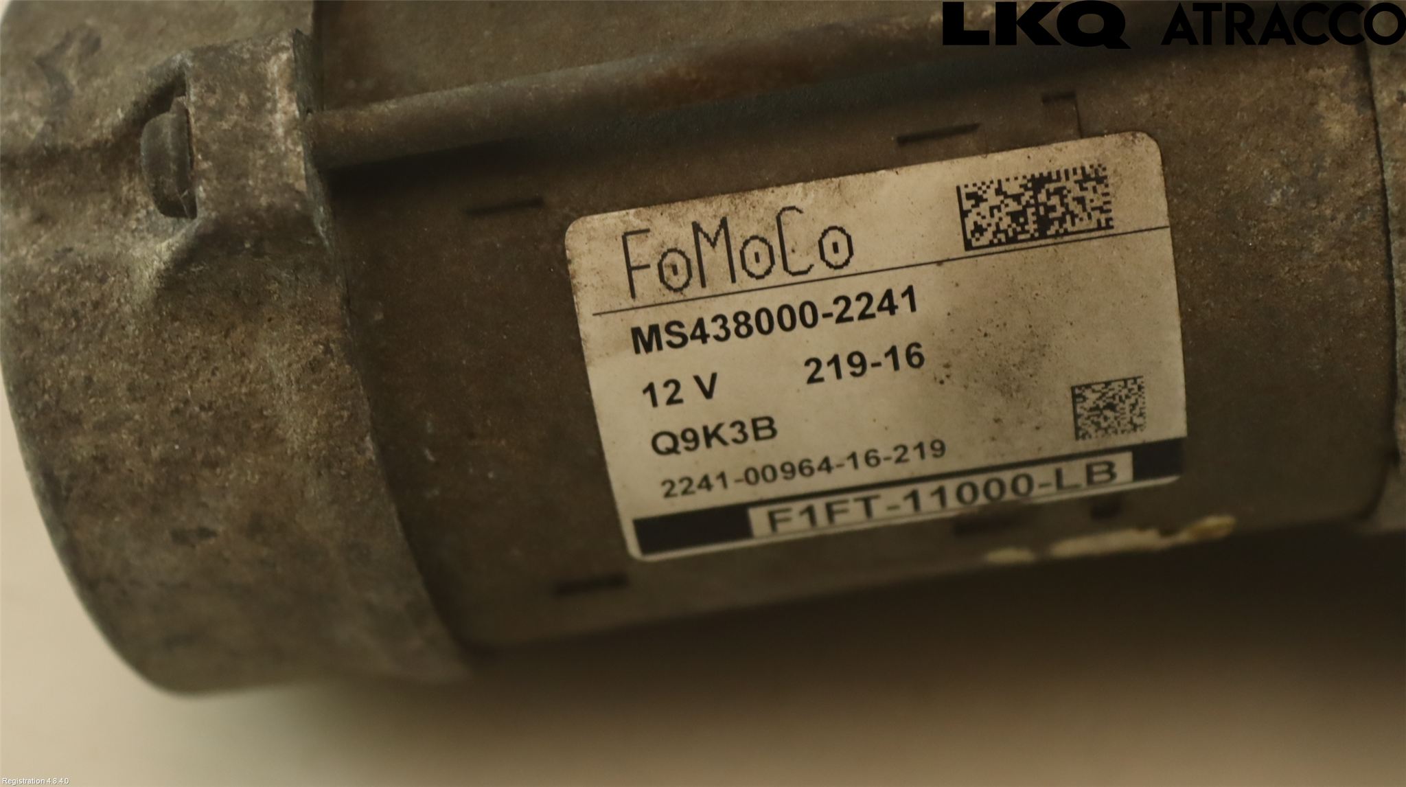 Ford TRANSIT SKÅP/BUSS 14-22 Startmotor Diesel