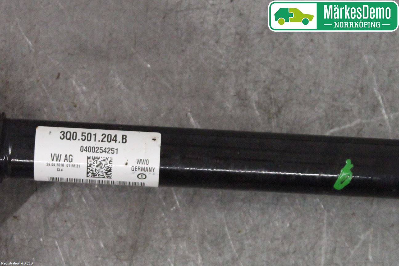 Skoda KODIAQ 17-24 Drivaxel Bak Höger