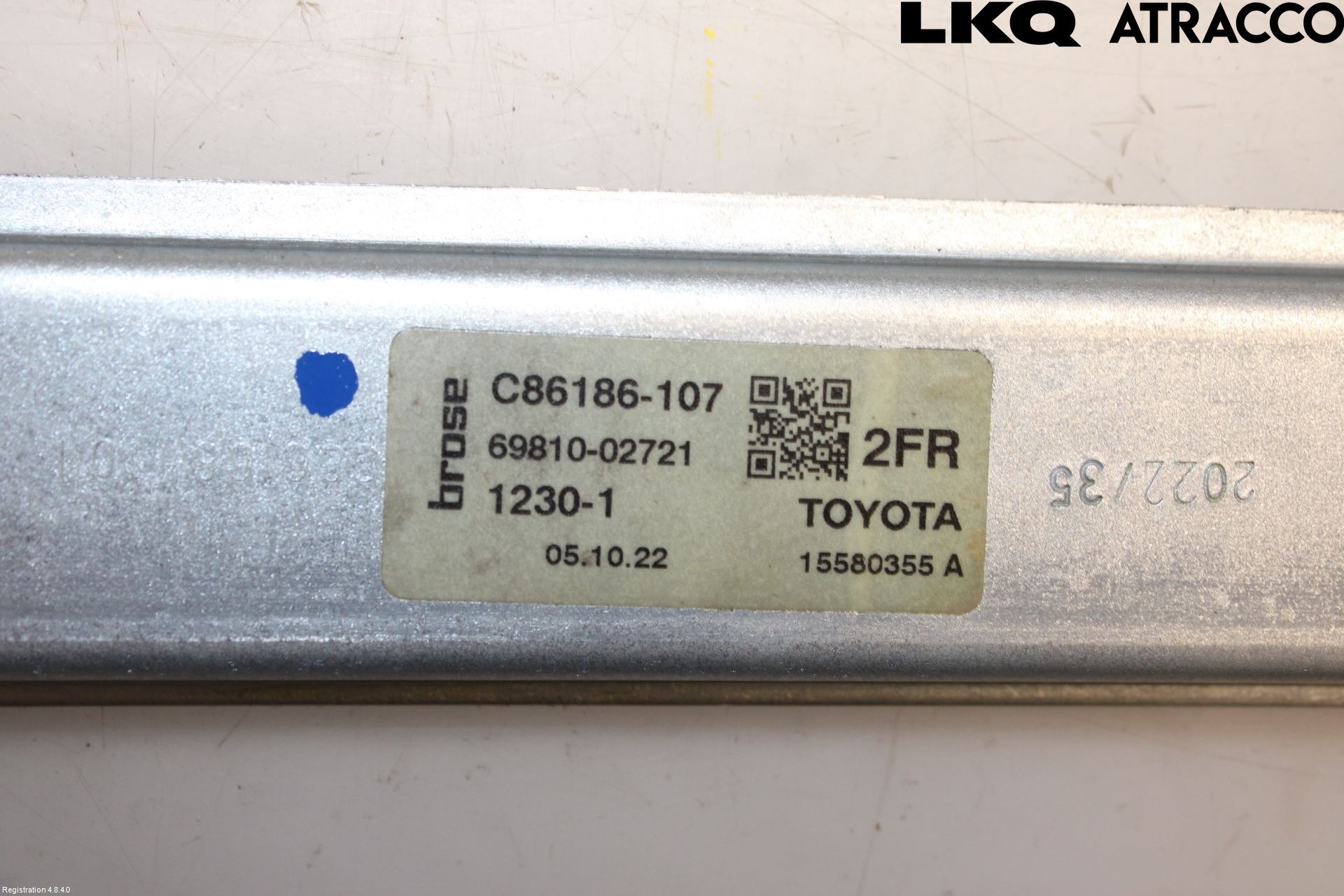 Toyota COROLLA 19- Fönsterhiss El Kompl