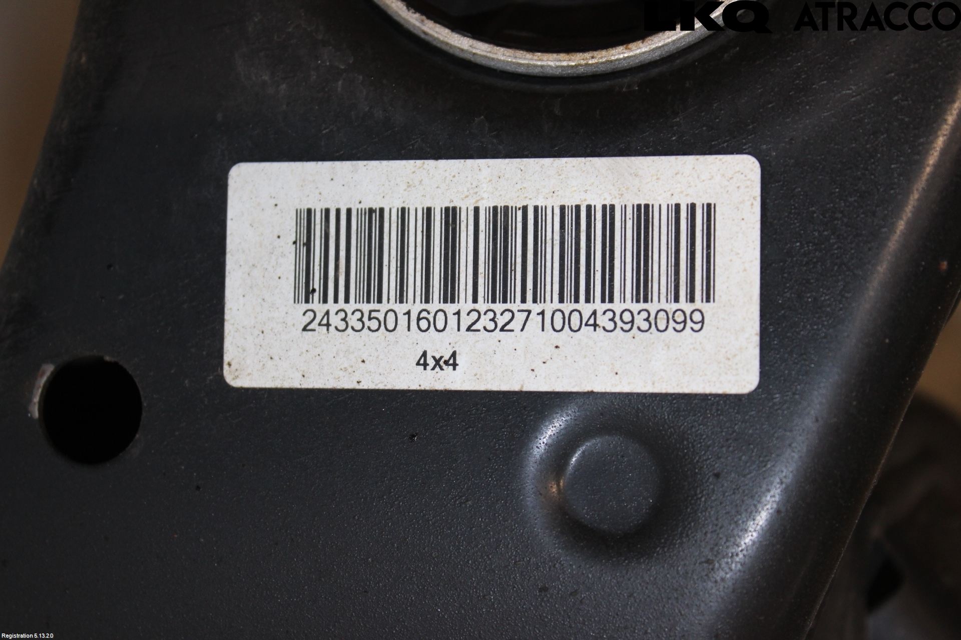 Mercedes-Benz MB EQB (X243) 22- Bakaxelbalk