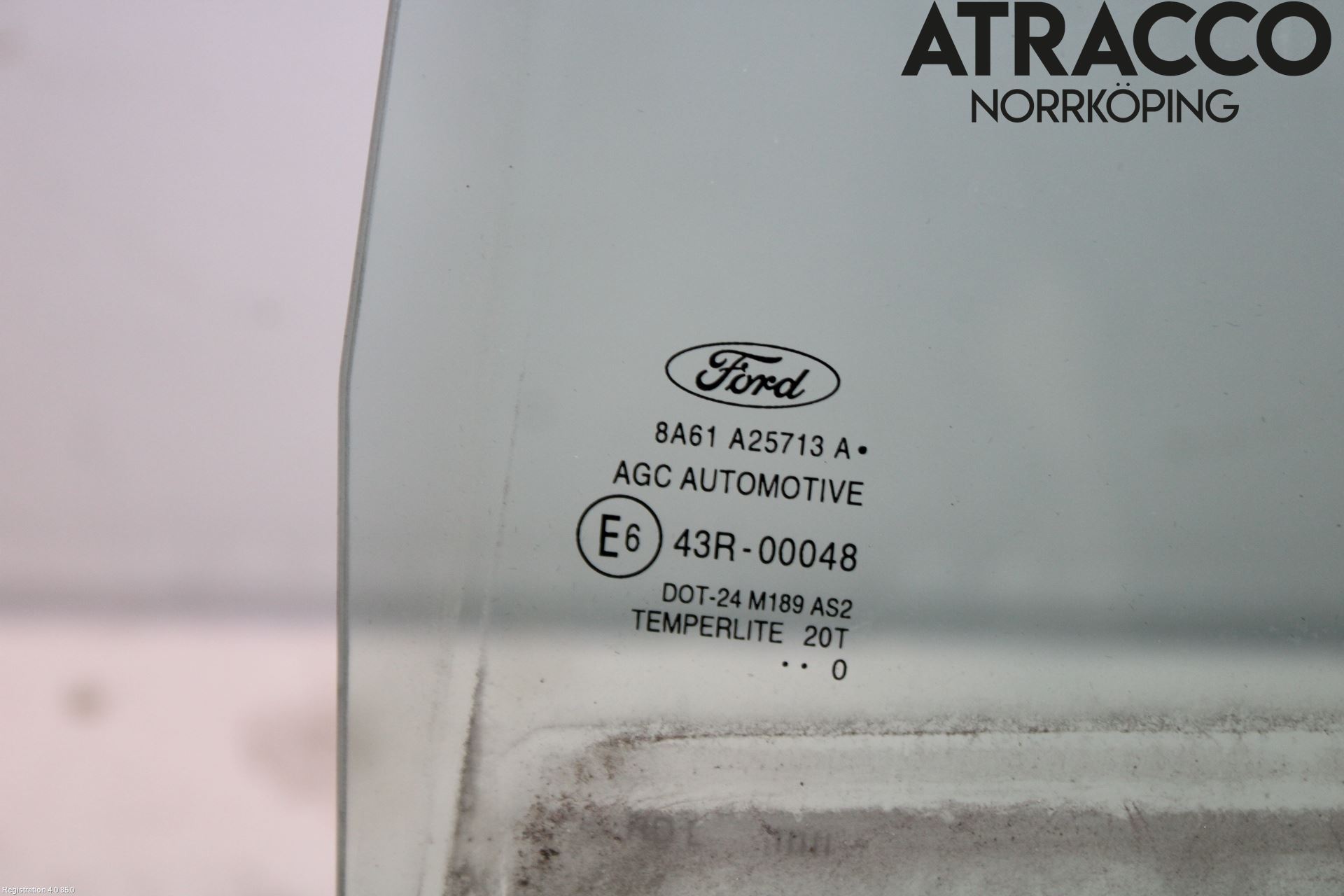 Ford FIESTA 09-12 Dörruta Bak Vänster