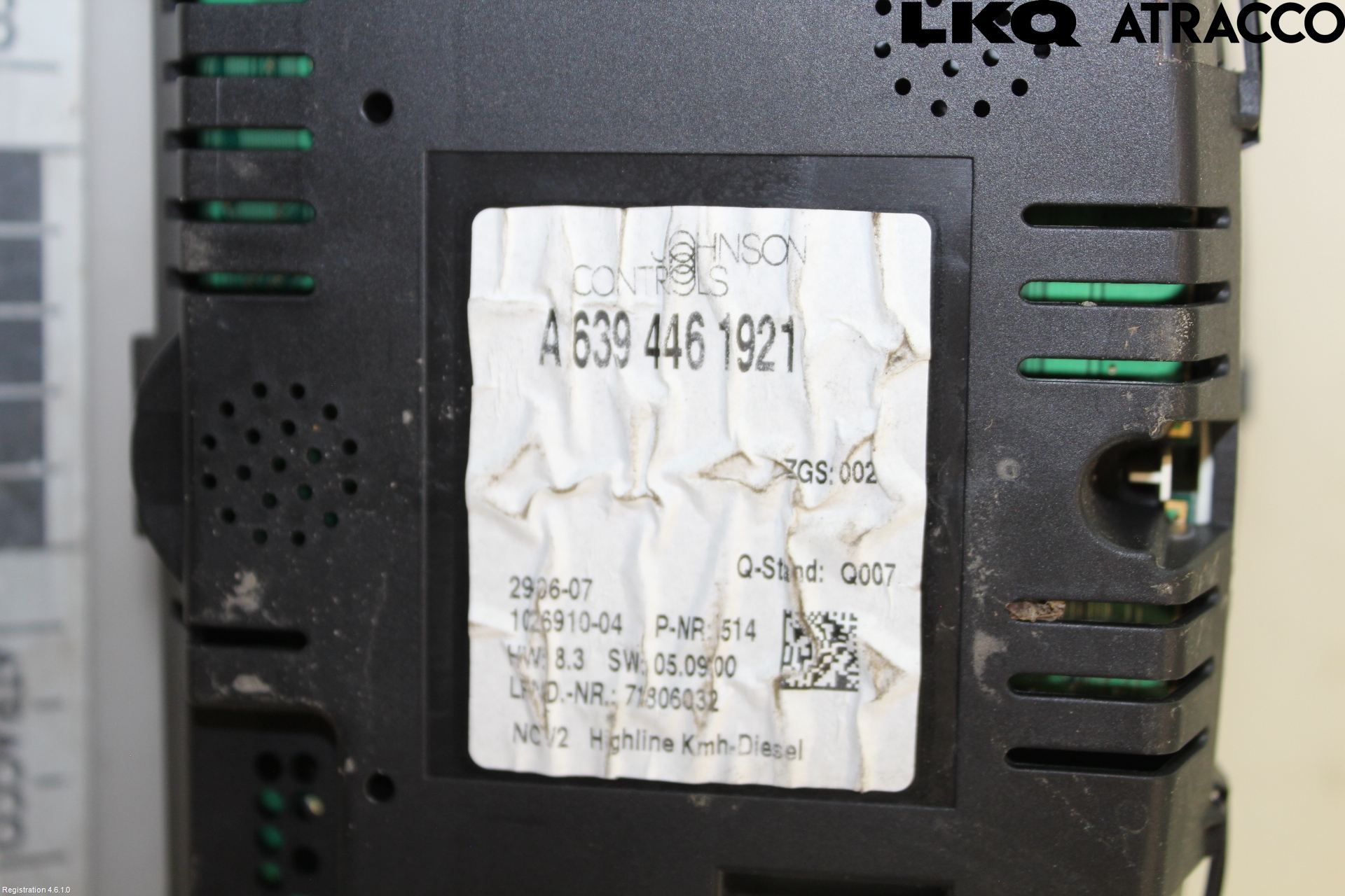 Mercedes-Benz MB VITO/VIANO (W639) 04-14 Instrument Komb