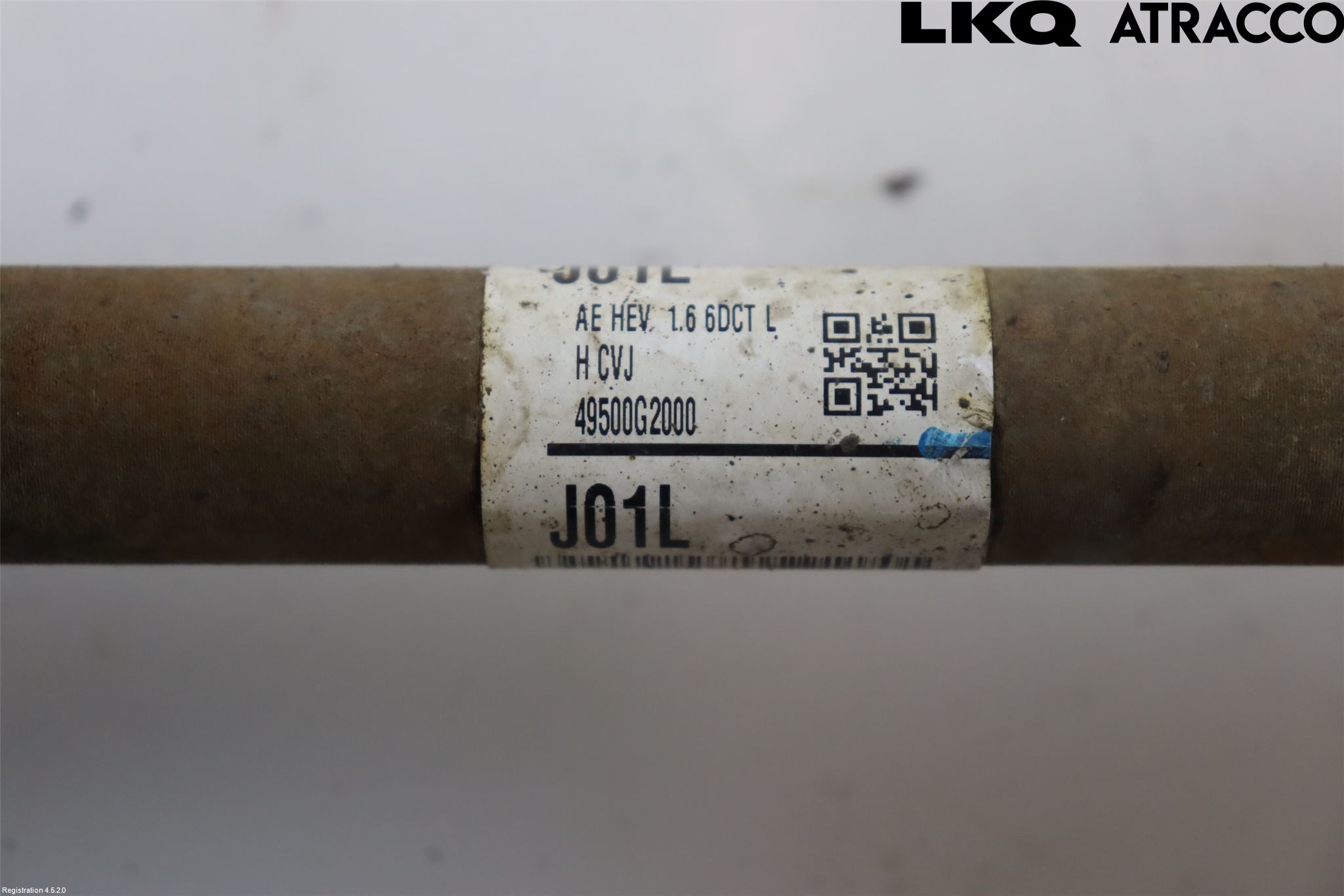 Hyundai IONIQ AE 17-22 Drivaxel Fram Vänster