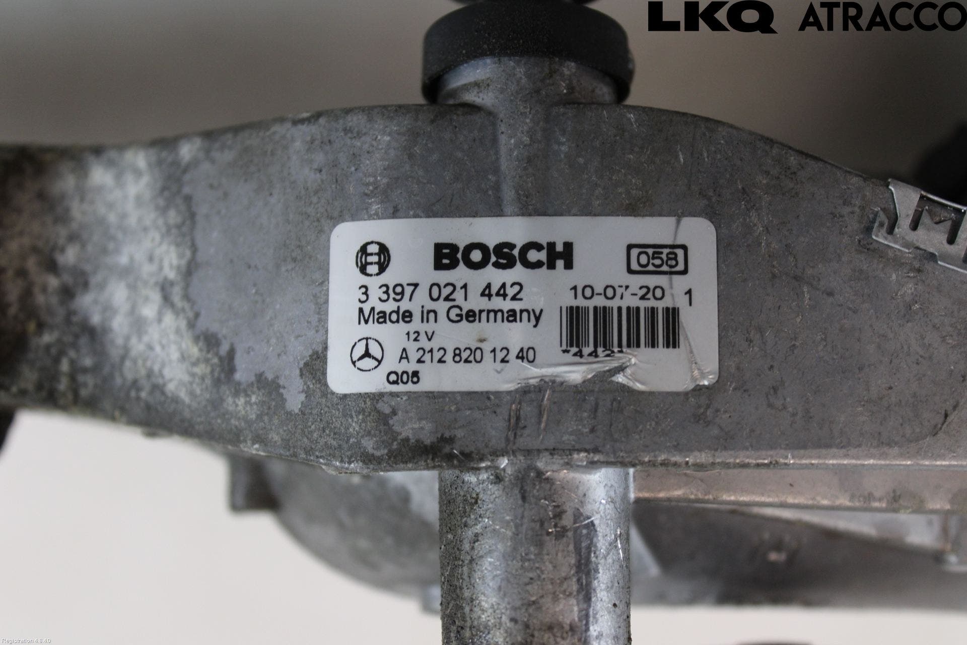 Mercedes-Benz MB E-KLASS (W212) 09-16 Torkarmekanism Vindruta