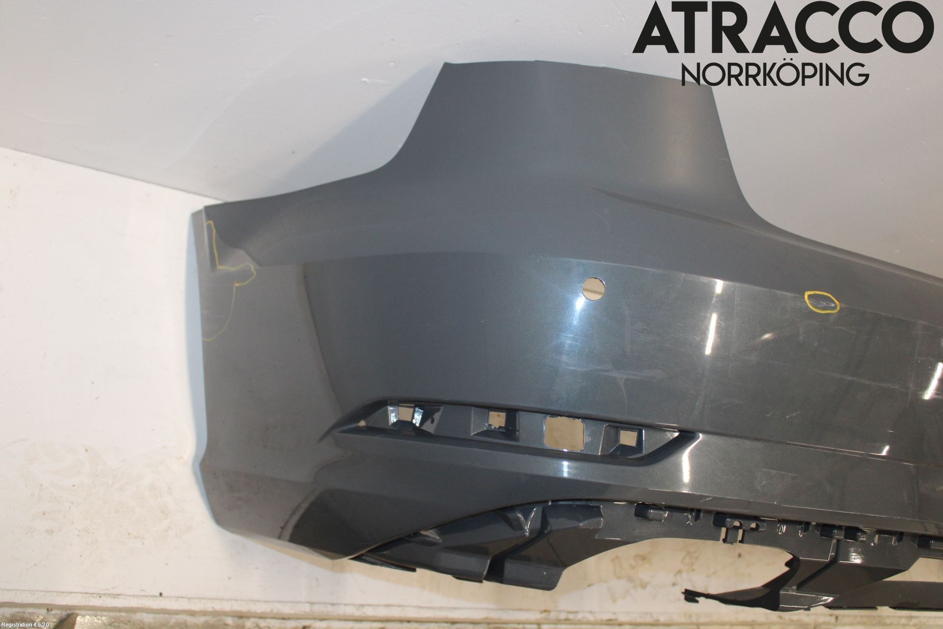 Audi A3/S3 8V 13-20 Stötfångarbeklädnad Bak