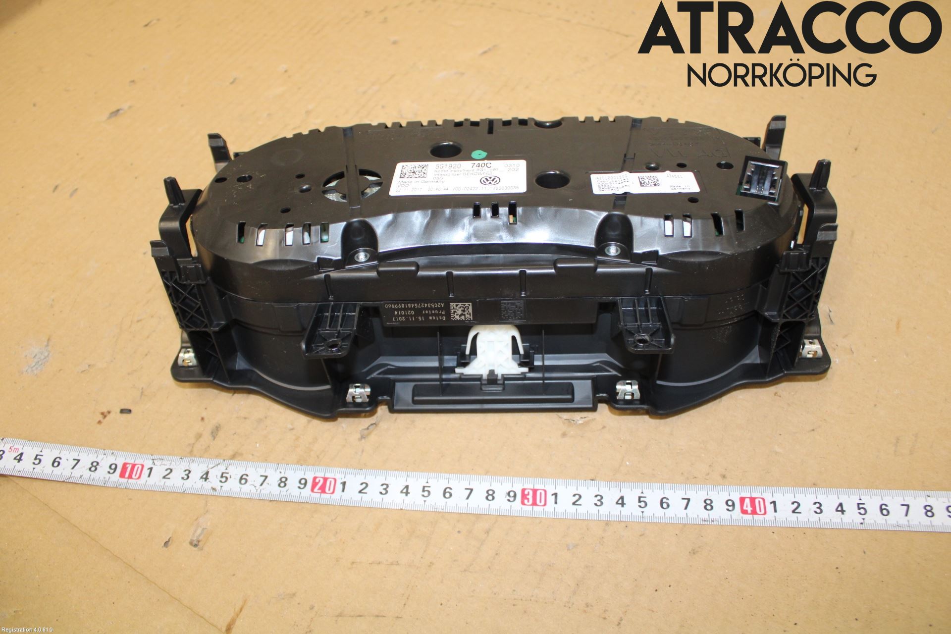 Volkswagen VW GOLF / E-GOLF VII 13-20 Instrument Komb
