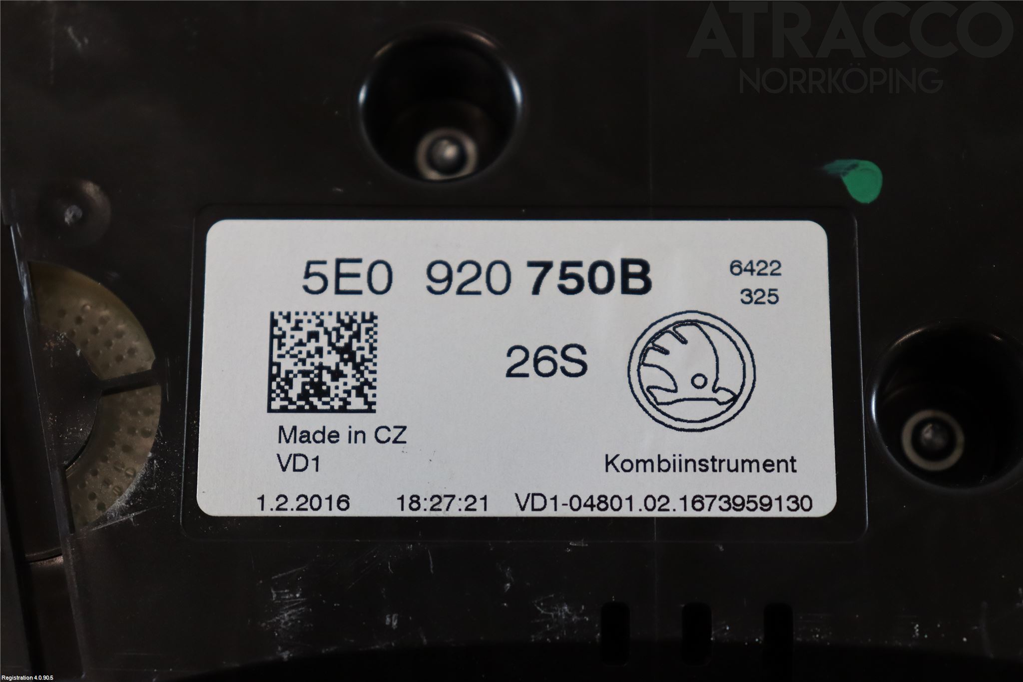 Skoda OCTAVIA (5E) 13-20 Instrument Komb